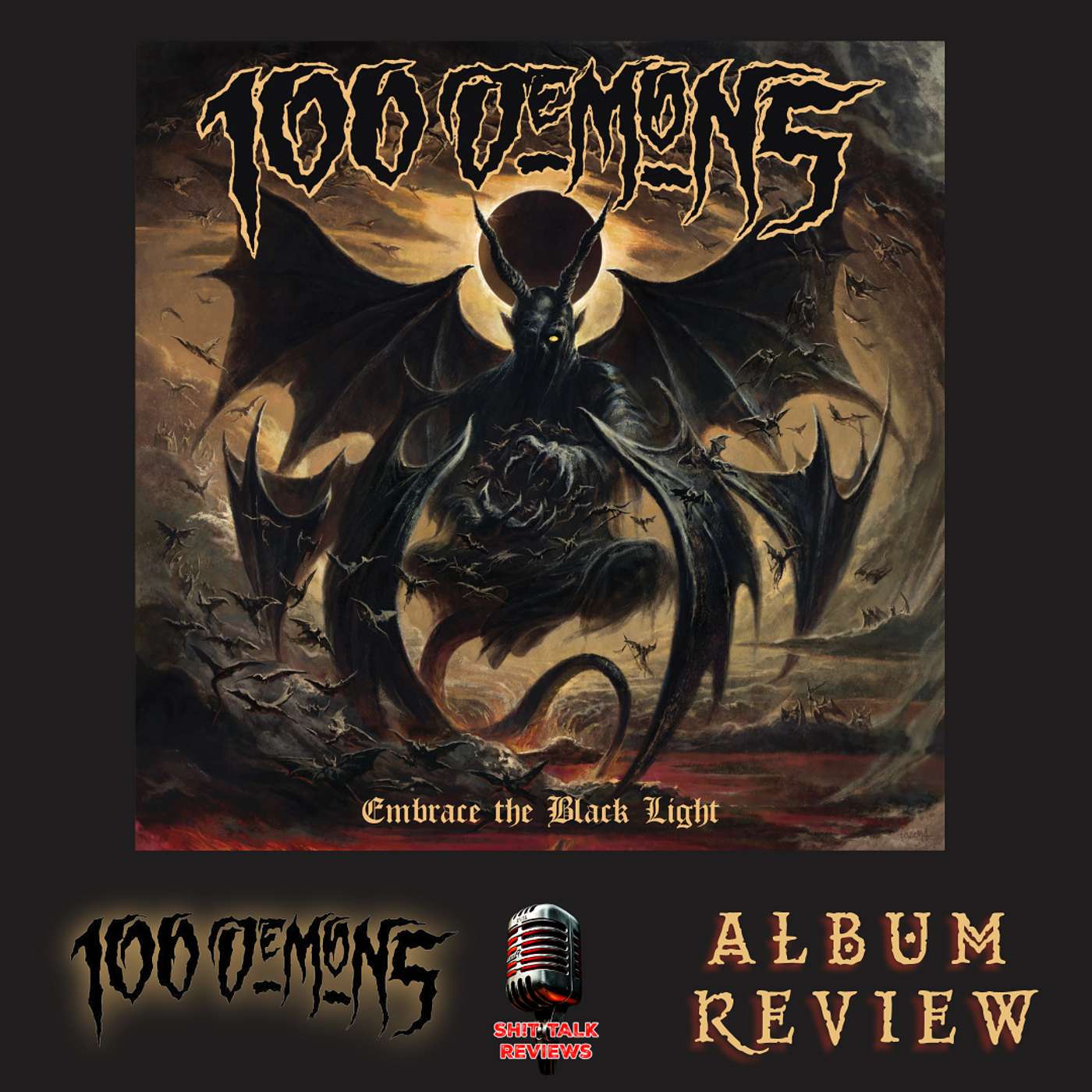 100 Demons - Embrace The Black Light - Review