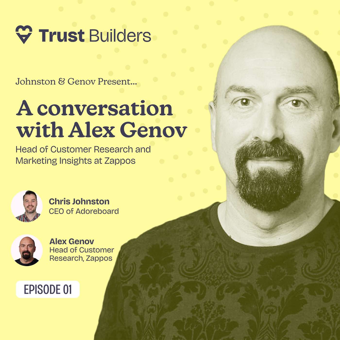 Trust Builders Launch: Be More Zappos — A Conversation with Alex Genov episode artwork