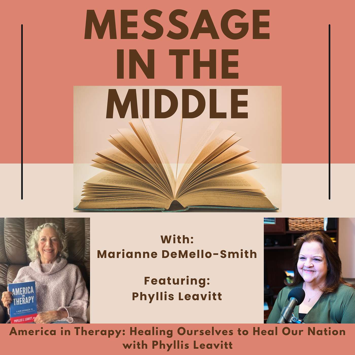 America in Therapy: Healing Ourselves to Heal Our Nation with Phyllis Leavitt