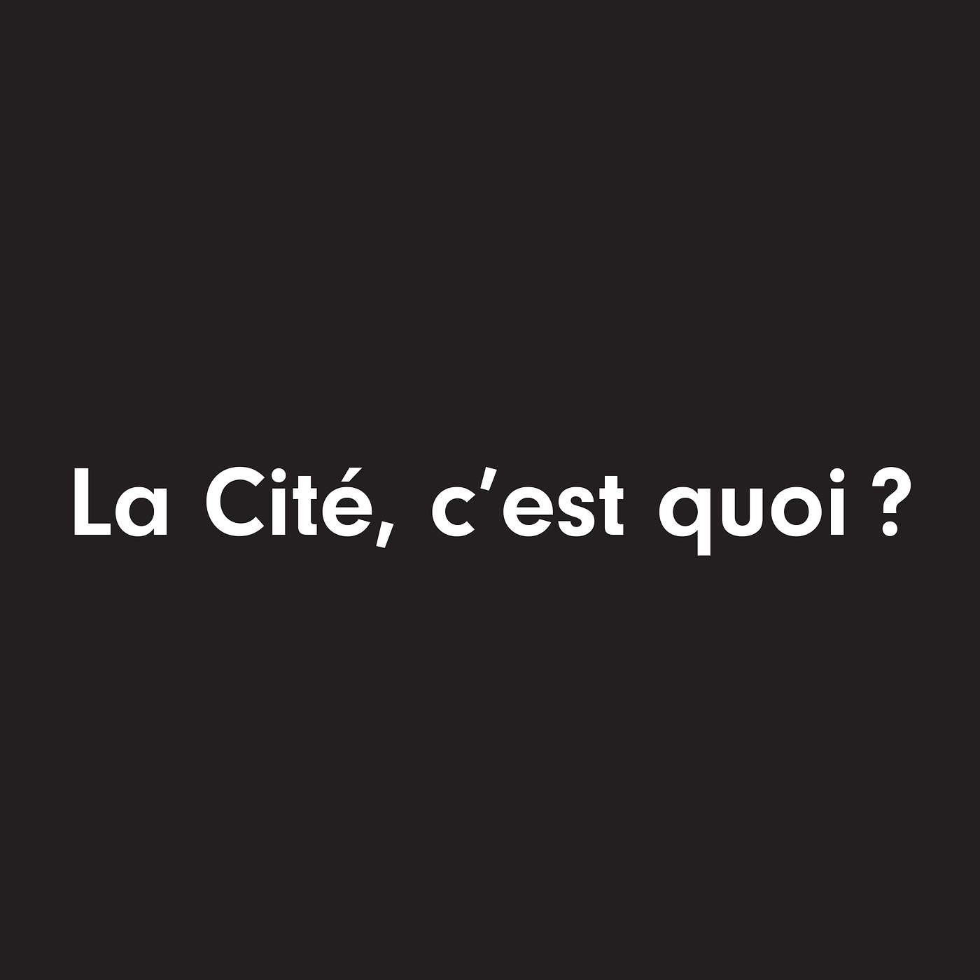 La Cité Mascouche Podcast