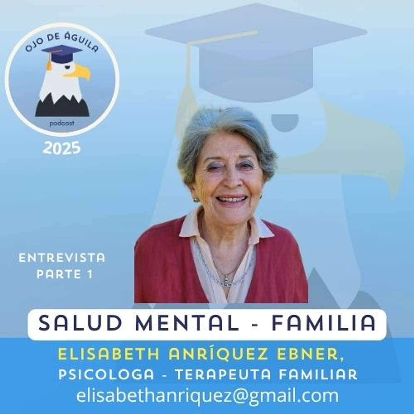 Ojo de Águila Cap 64  Salud Mental - Familia. Entrevista a  Elisabeth Anríquez Parte 1