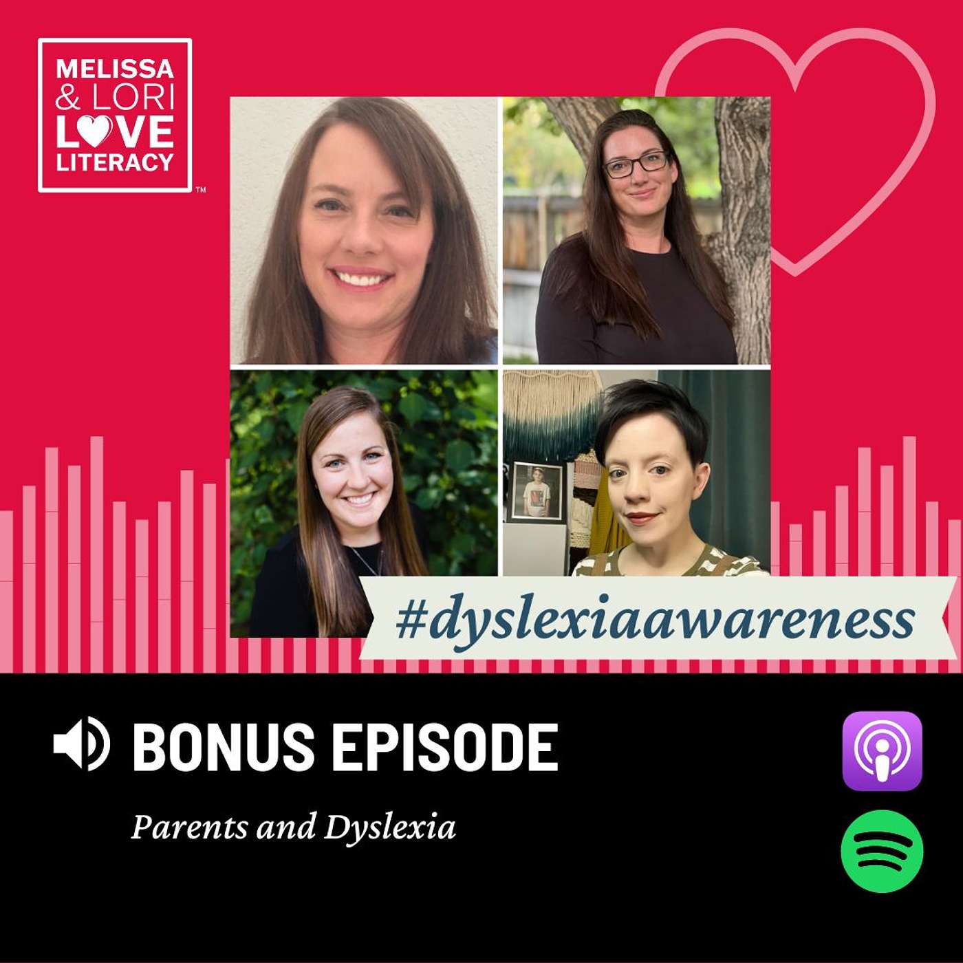 BONUS: Parents and Dyslexia - podcast episode cover