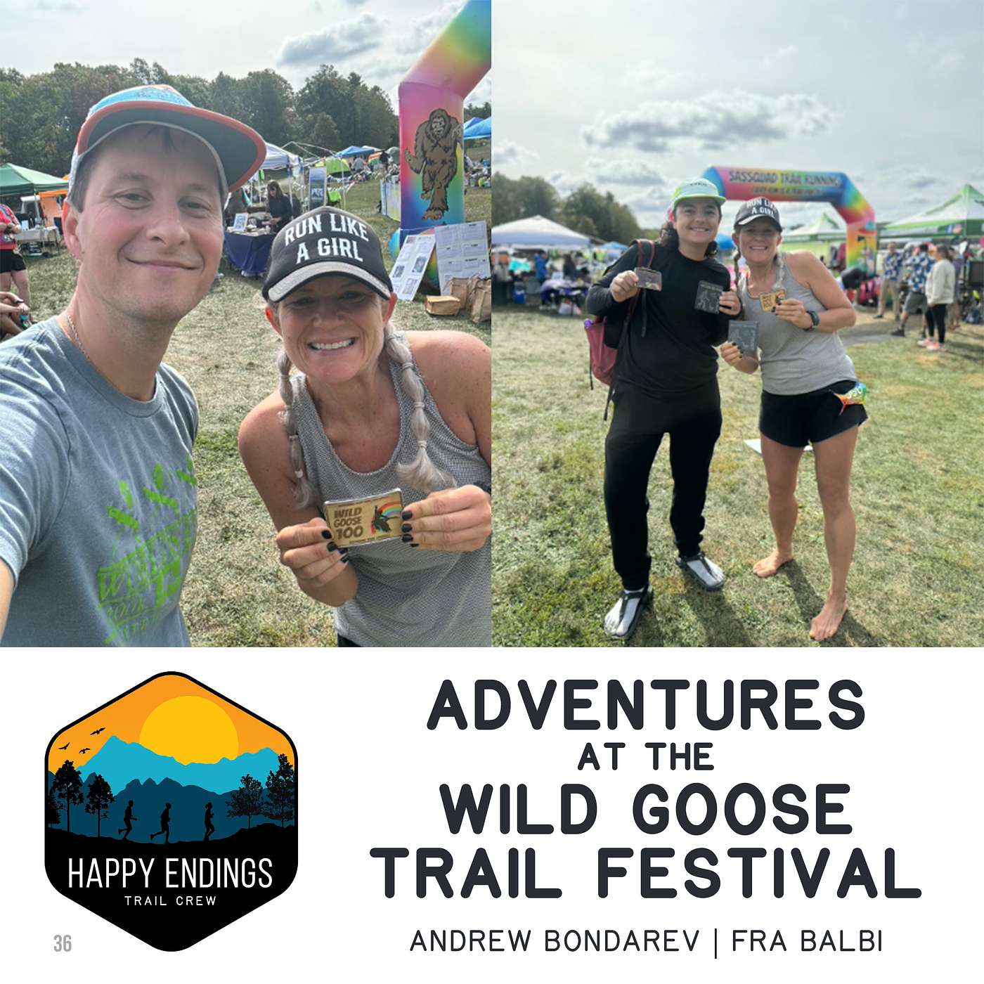 Adventures at Wild Goose Trail Festival with Andrew Bondarev and Fra Balbi Adventures at Wild Goose Trail Festival with Andrew Bondarev and Fra Balbi