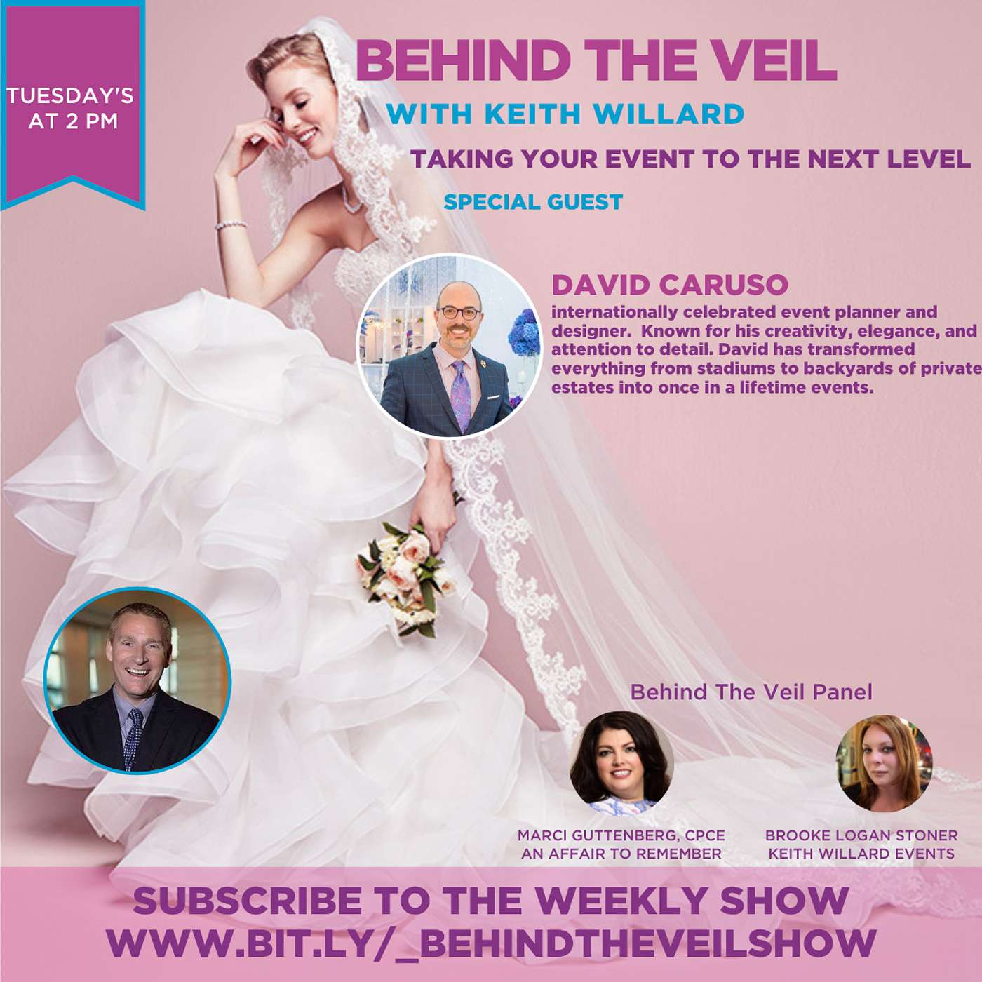 Behind The Veil Episode 4: Taking Your Event To The Next Level with special guest David Caruso with Dynamic Events