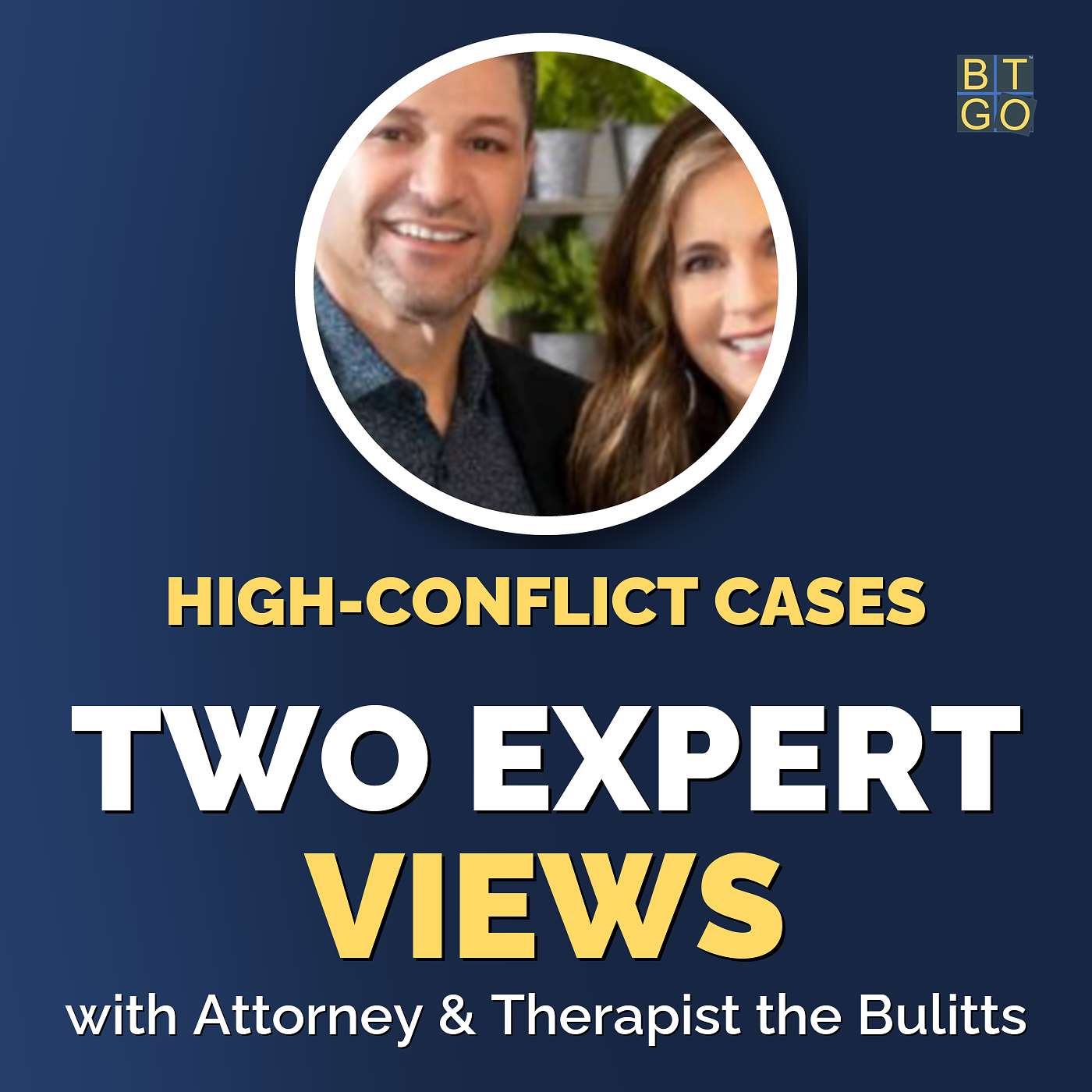 Julie & David Bulitt: Therapist and Lawyer on High-Conflict Divorce episode artwork