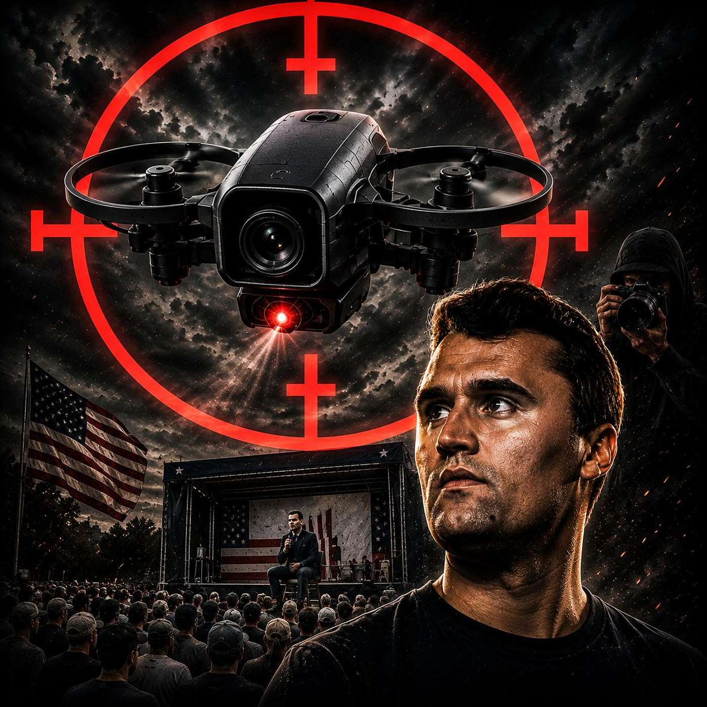The Micro-Drone Over Charlie Kirk That No One Wants You to See