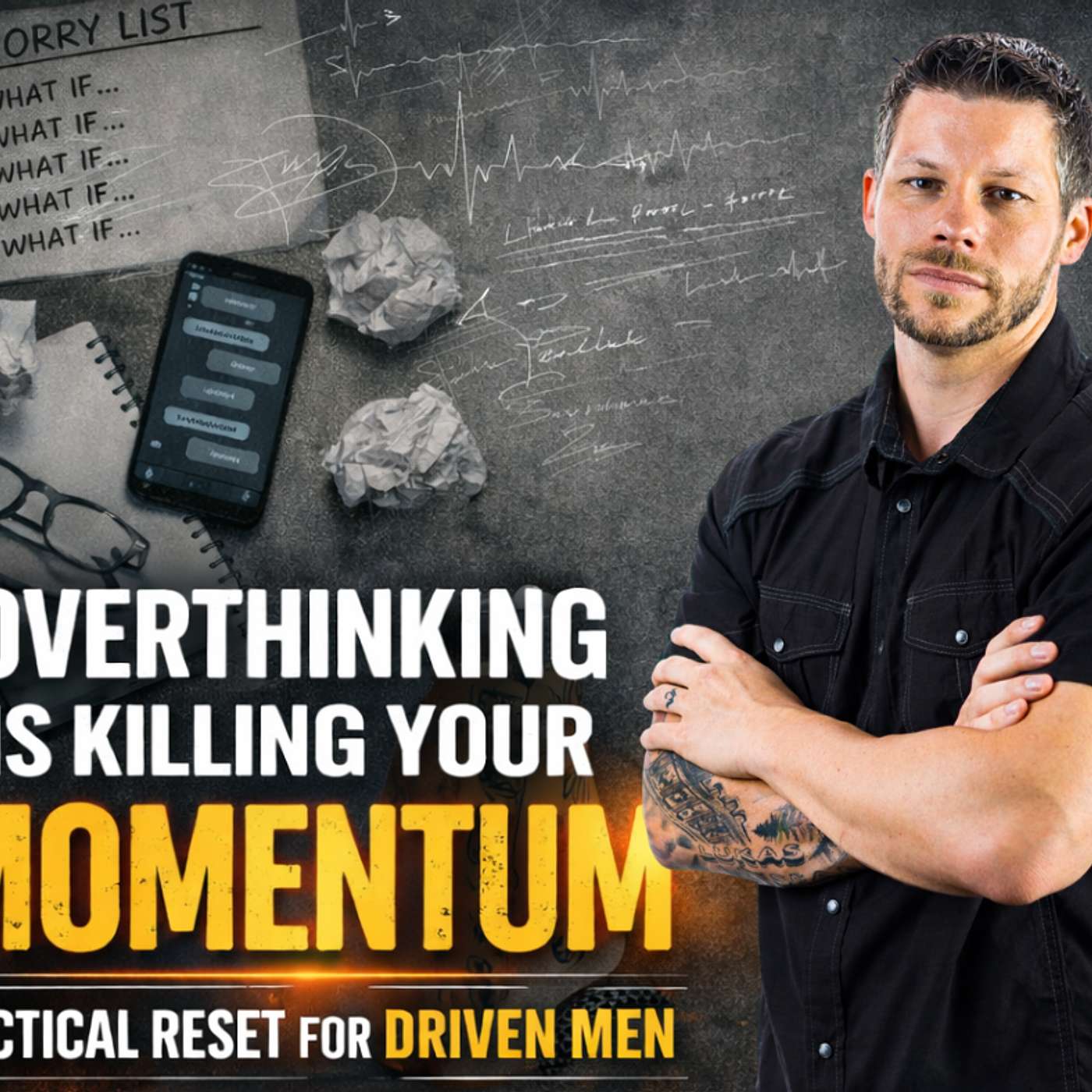 Overthinking Is Killing Your Momentum: A Tactical Reset for Driven Men | Ep 2 episode artwork