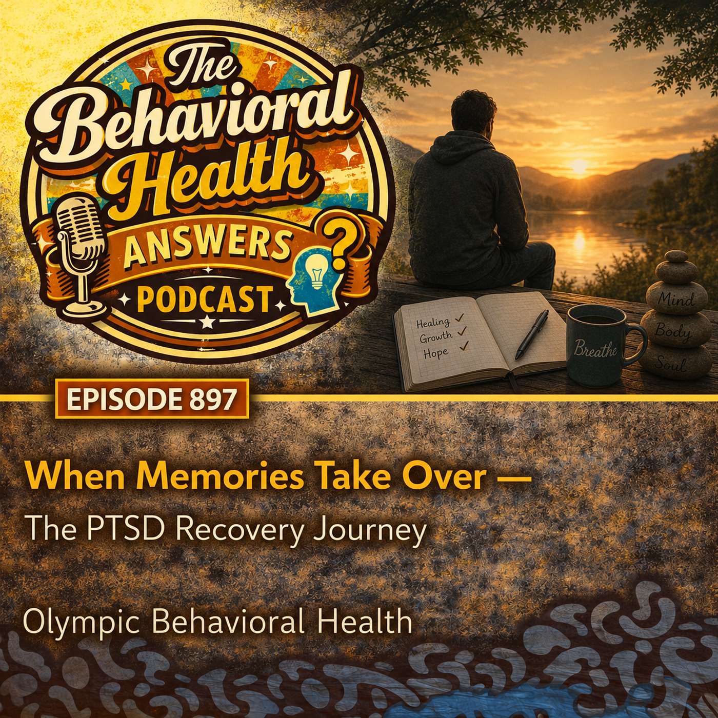 Episode 897: When Memories Take Over - The PTSD Recovery Journey | Olympic Behavioral Health episode artwork
