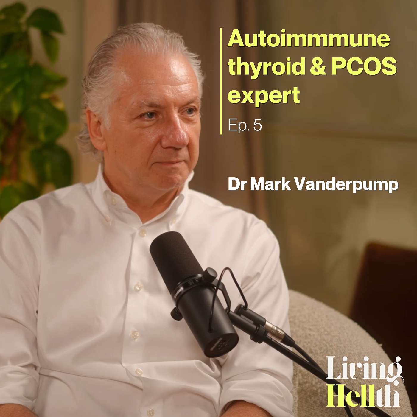 Autoimmune expert: Dr Mark Vanderpump is an endocrinologist specialising in thyroid disease and reproductive endocrinology including PCOS
