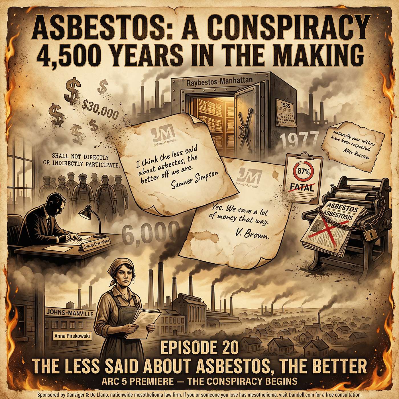 Episode 20: The Less Said About Asbestos, the Better episode artwork