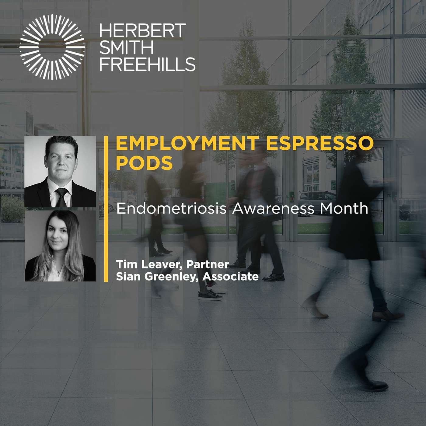 Employment Espresso Pods: Endometriosis Awareness Month episode artwork