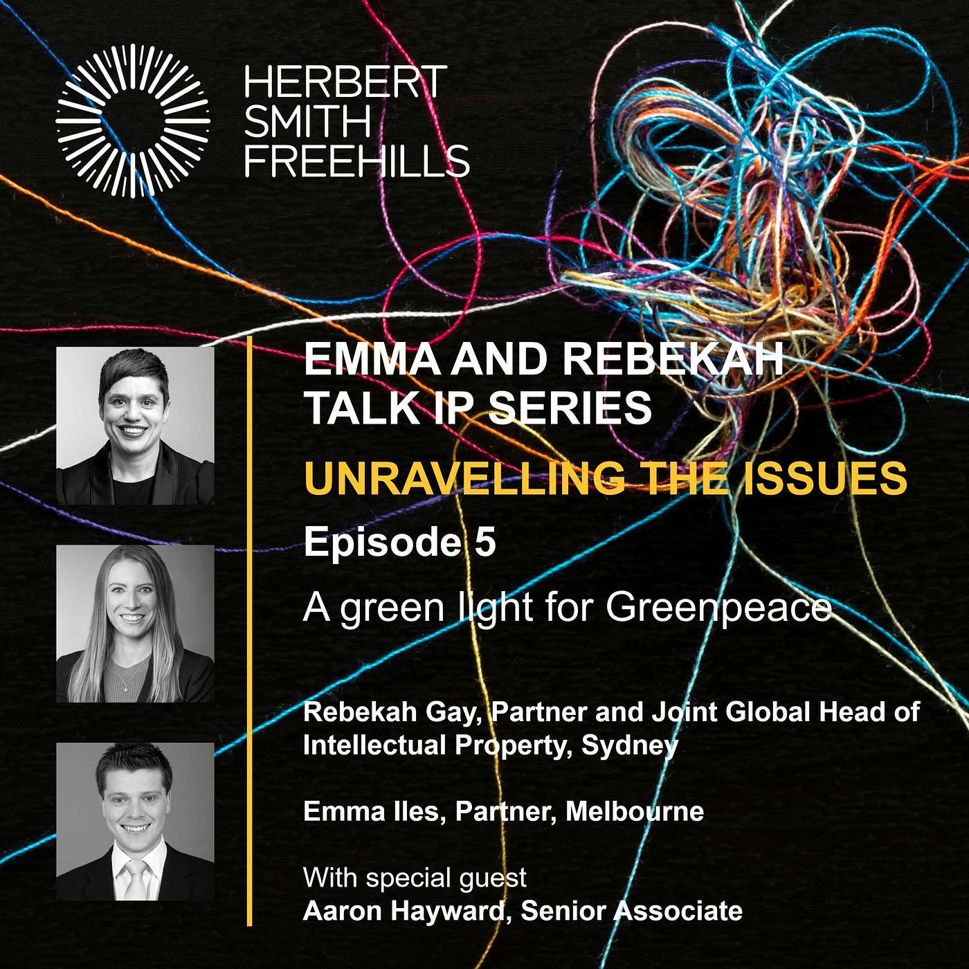 Emma And Rebekah Talk IP EP5: A green light for Greenpeace episode artwork