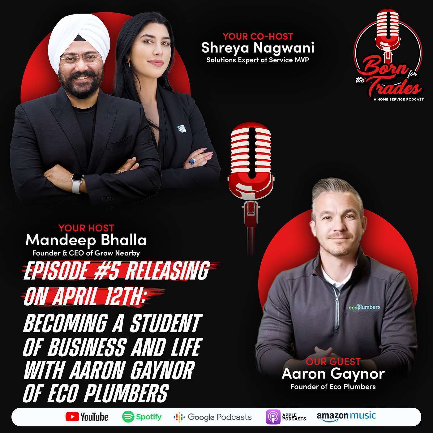Episode 5: Becoming a Student of Business and Life with Aaron Gaynor of Eco Plumbers