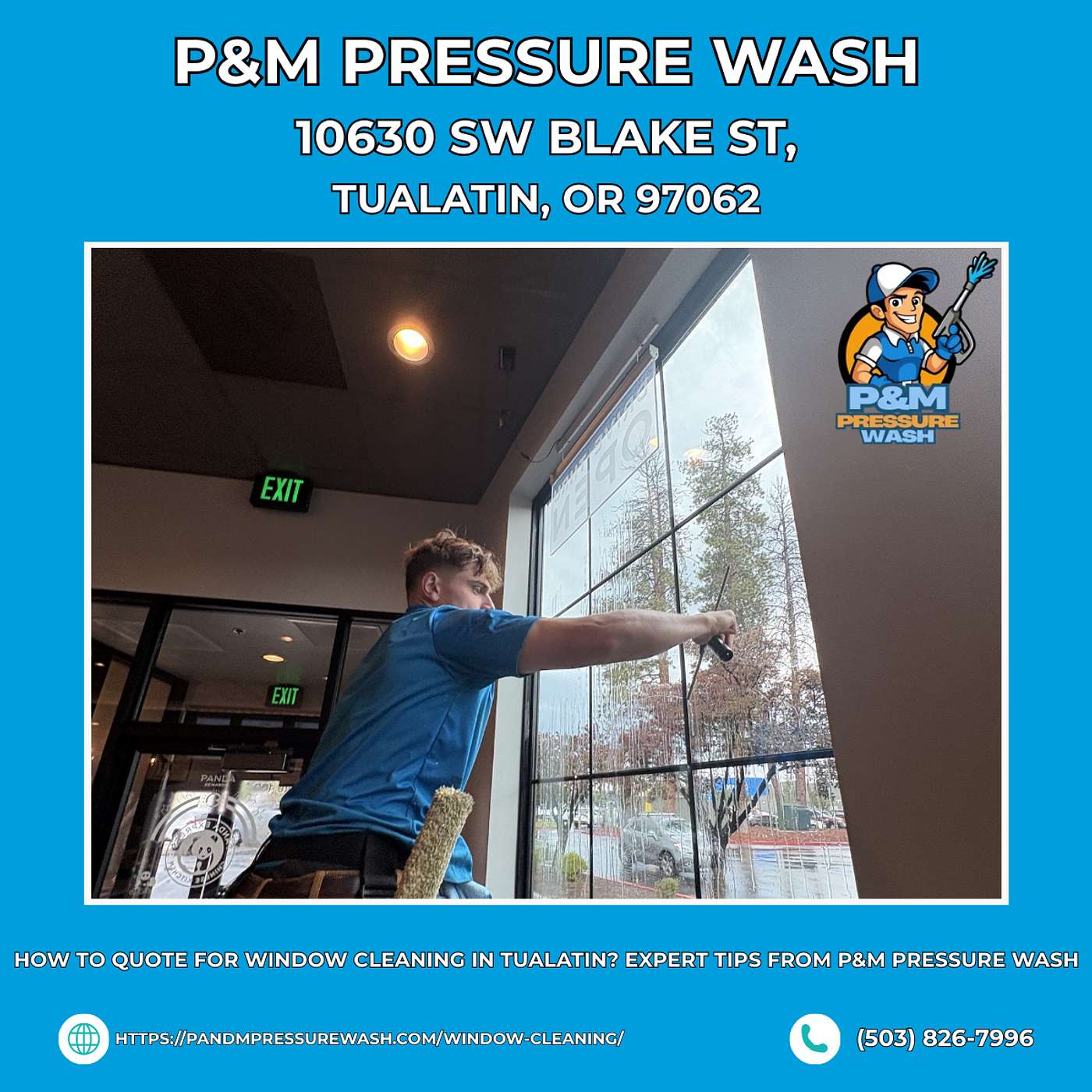 How to Quote for Window Cleaning in Tualatin? Expert Tips From P&M Pressure Wash episode artwork