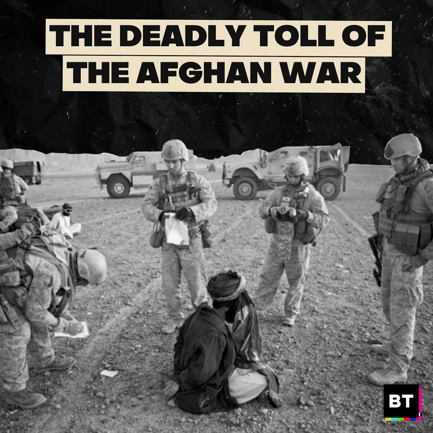 The Deadly Toll of the Afghan War episode artwork