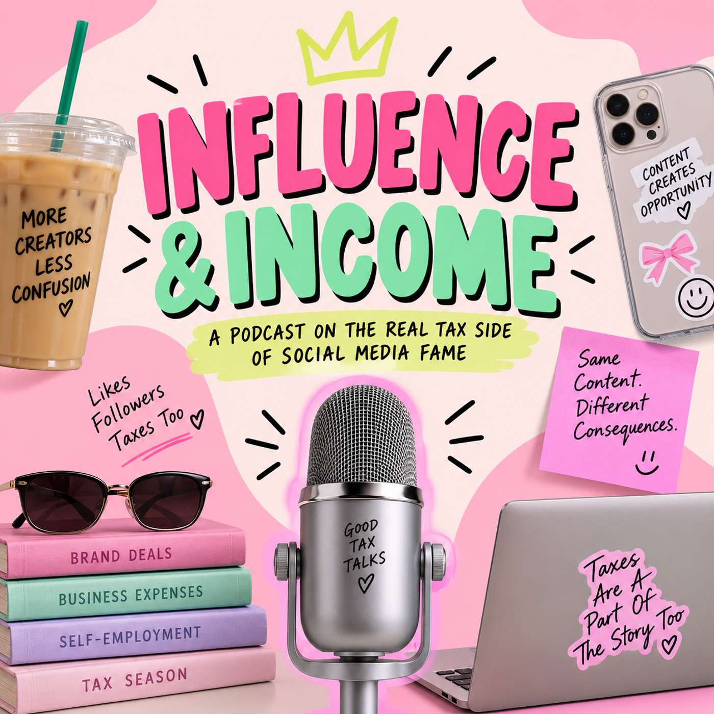 Influence and Income Tax Podcast episode artwork