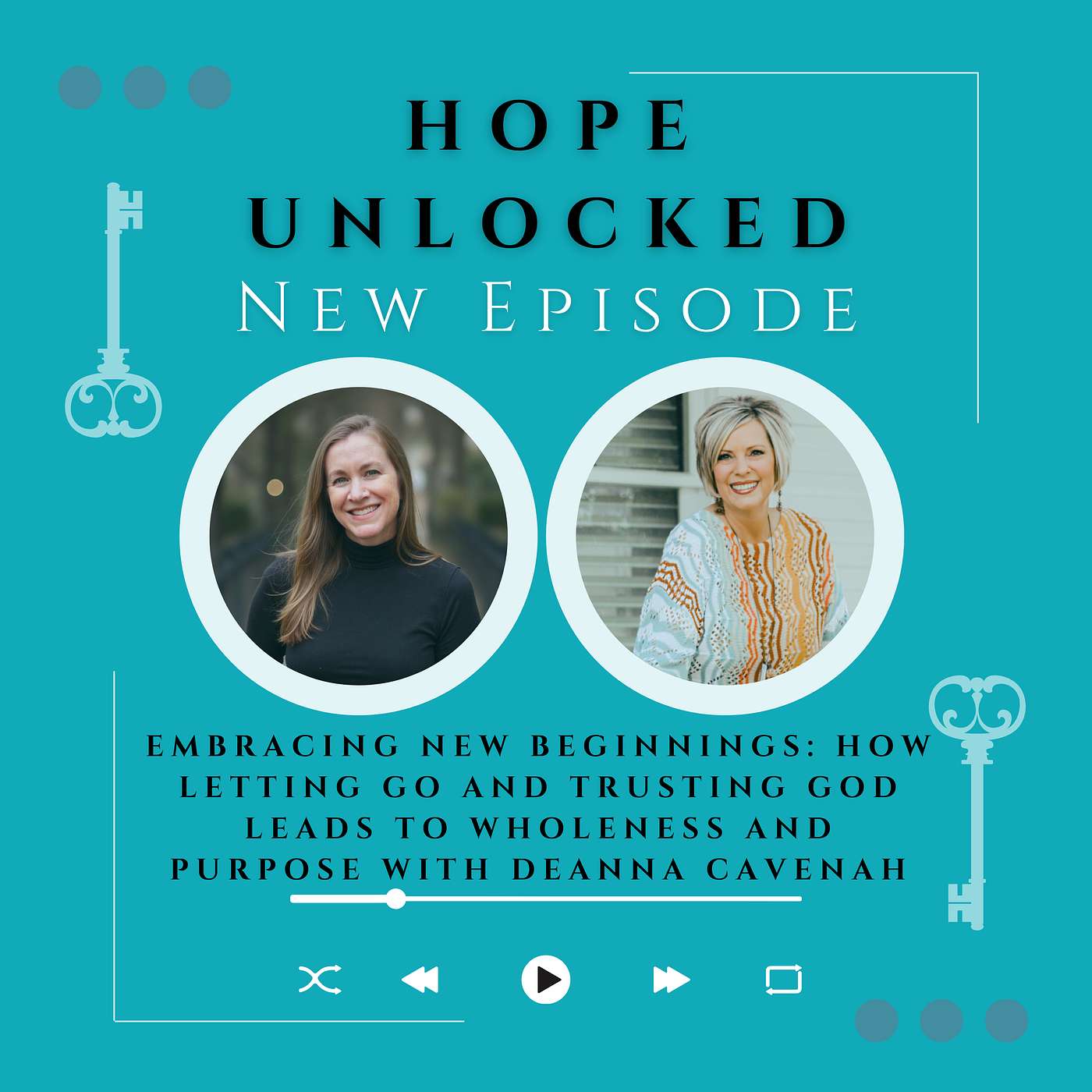 Embracing New Beginnings: How Letting Go and Trusting God Leads to Wholeness and Purpose with DeAnna Cavenah