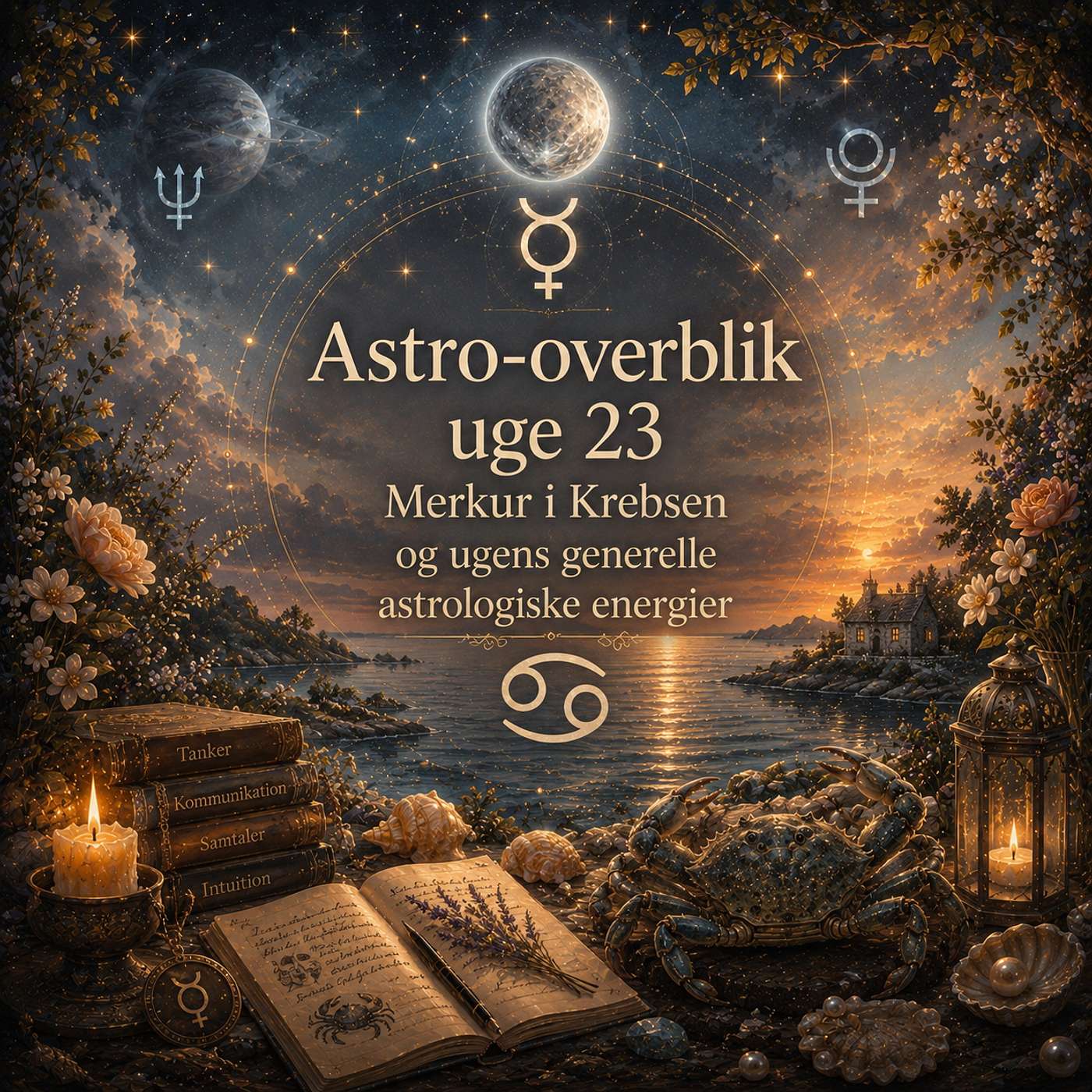 #129: Astro-Overblik Uge 23: Merkur i Krebsen og ugens generelle astrologiske energier episode artwork