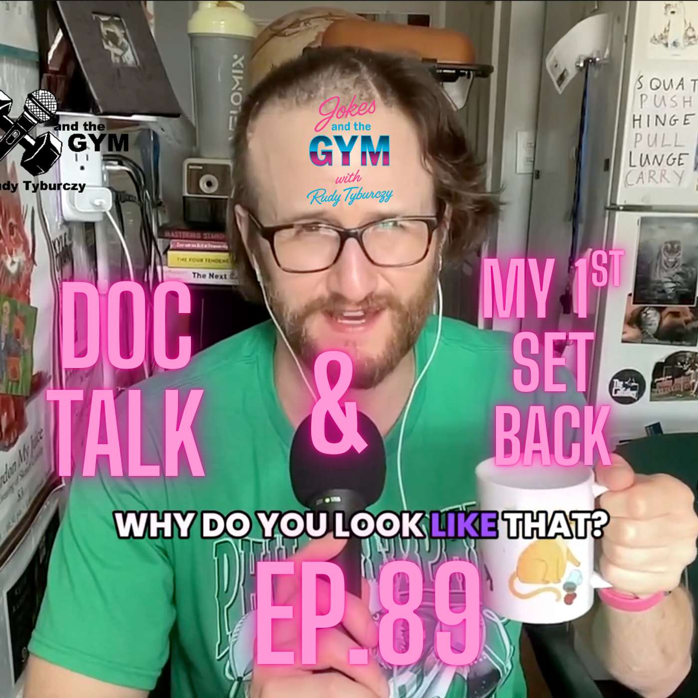 Ep. 89 - Neurology, Cardiology, Oncology—Plus My Return to Stand-Up