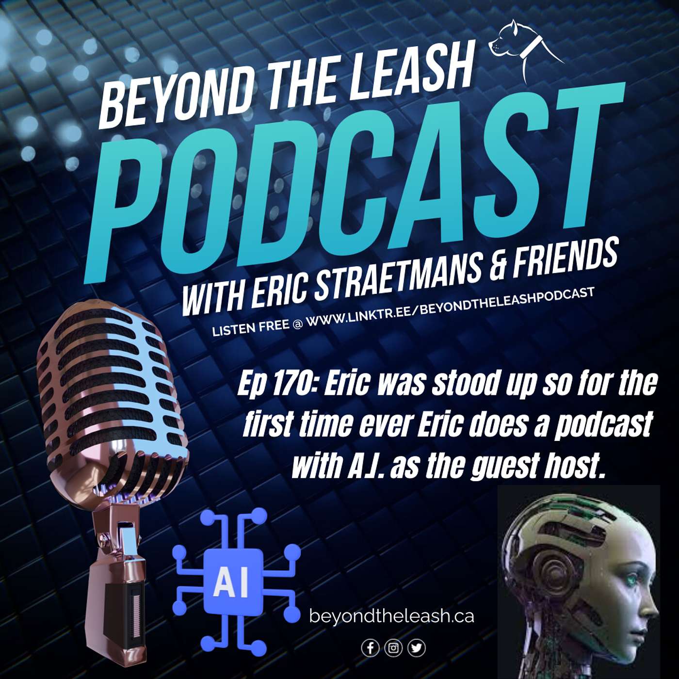 Ep 170: Eric was stood up so for the first time ever Eric does a podcast with A.I. as the guest host.