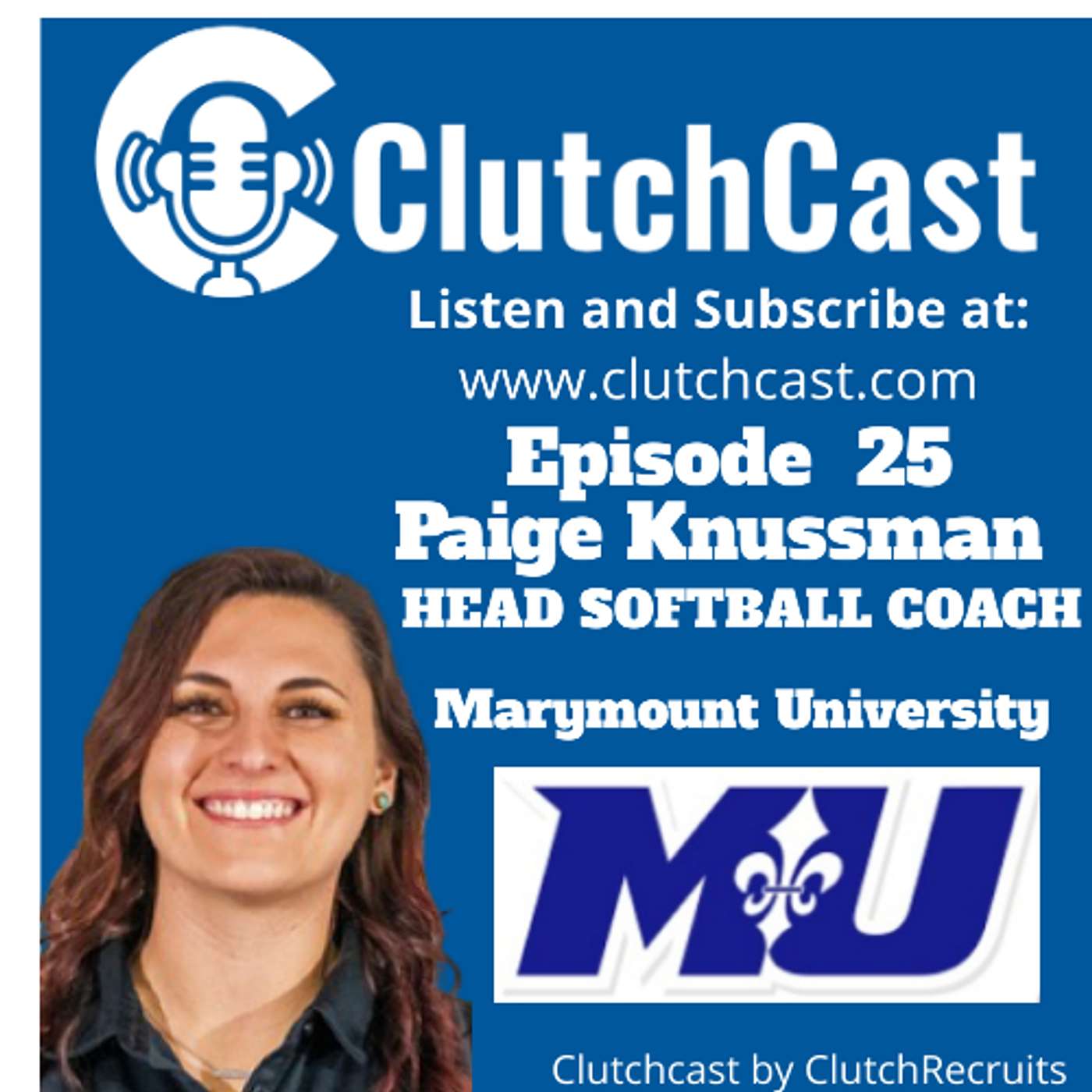 Coach Paige Knussman Marymount University Head Softball