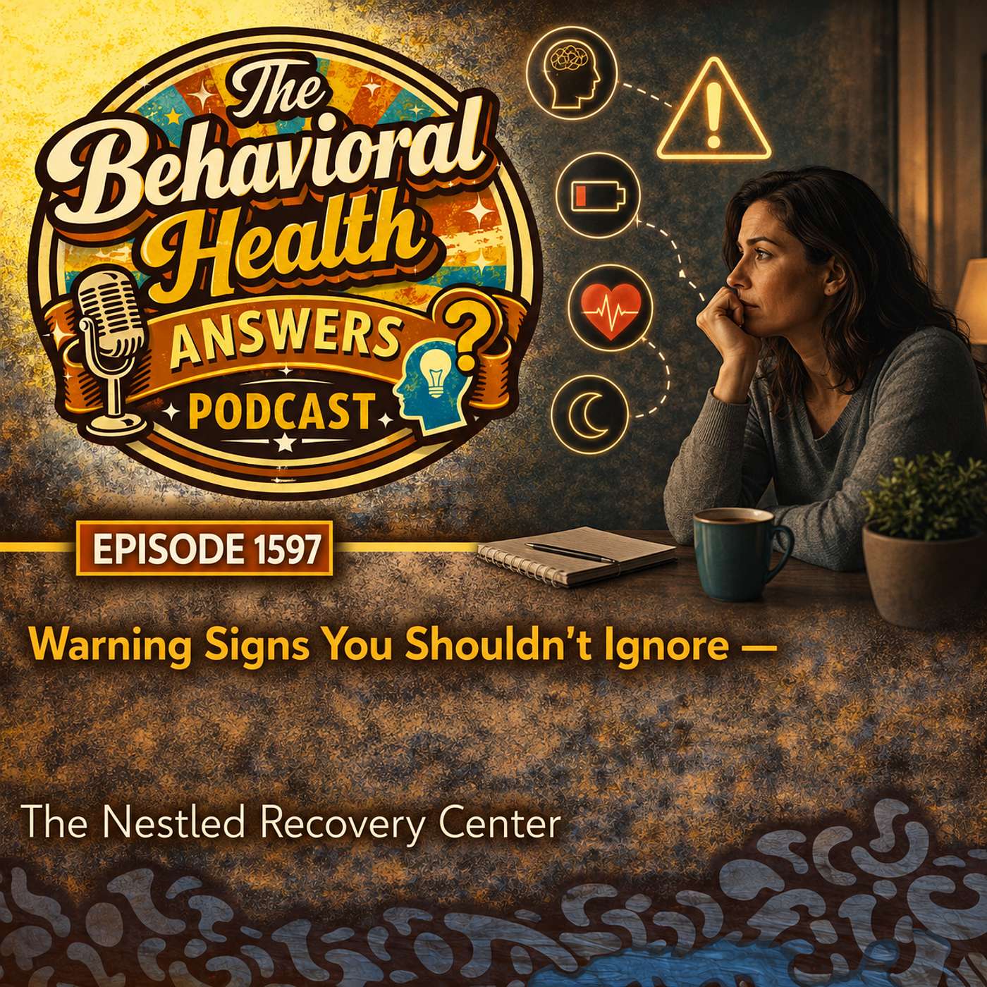 Episode 1597: Warning Signs You Shouldn't Ignore | The Nestled Recovery Center episode artwork