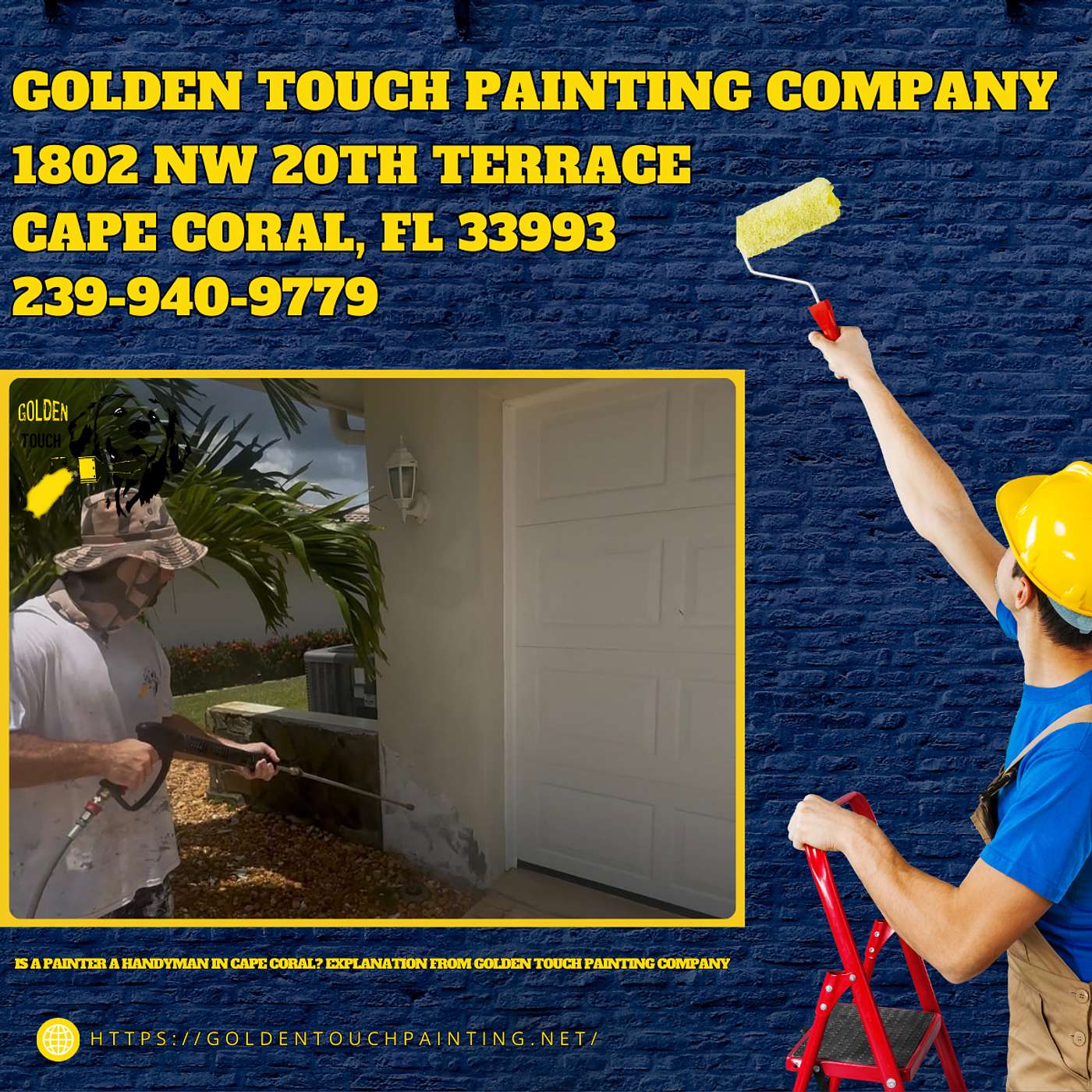 Is a Painter a Handyman in Cape Coral? Explanation From Golden Touch Painting Company episode artwork