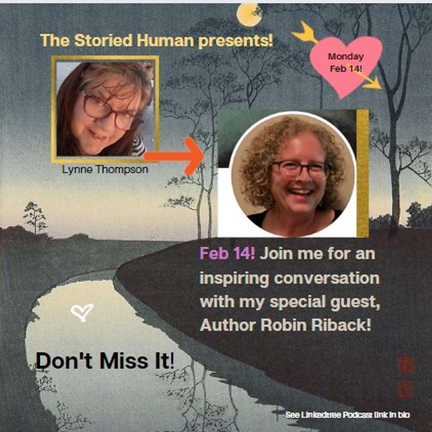 Episode 1: Author Robin Riback on moving forward after a  bump and a detour in the road