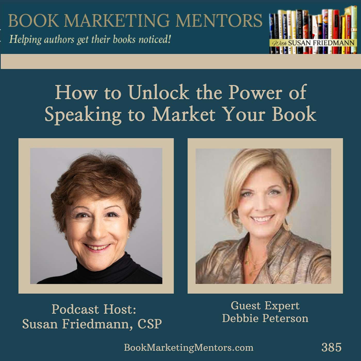 How to Best Unlock the Power of Speaking to Market Your Book - BM385