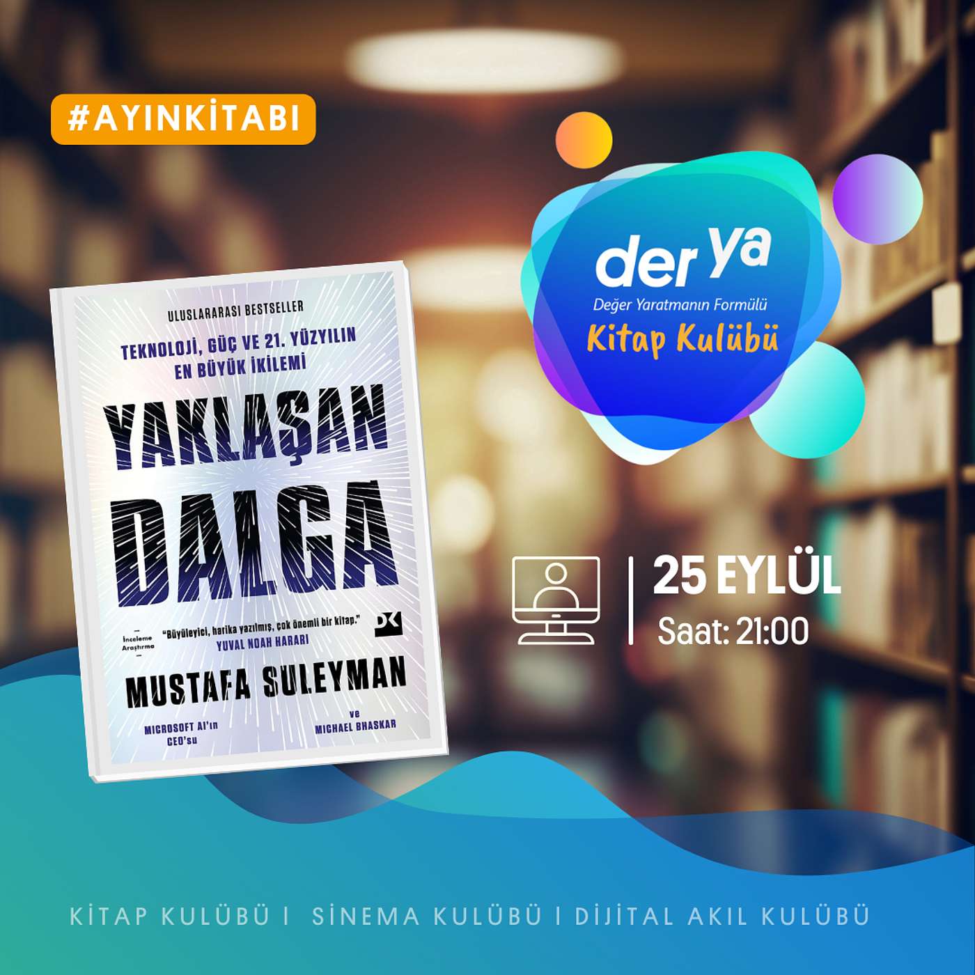 der ya Kitap Kulübü ile Yaklaşan Dalga