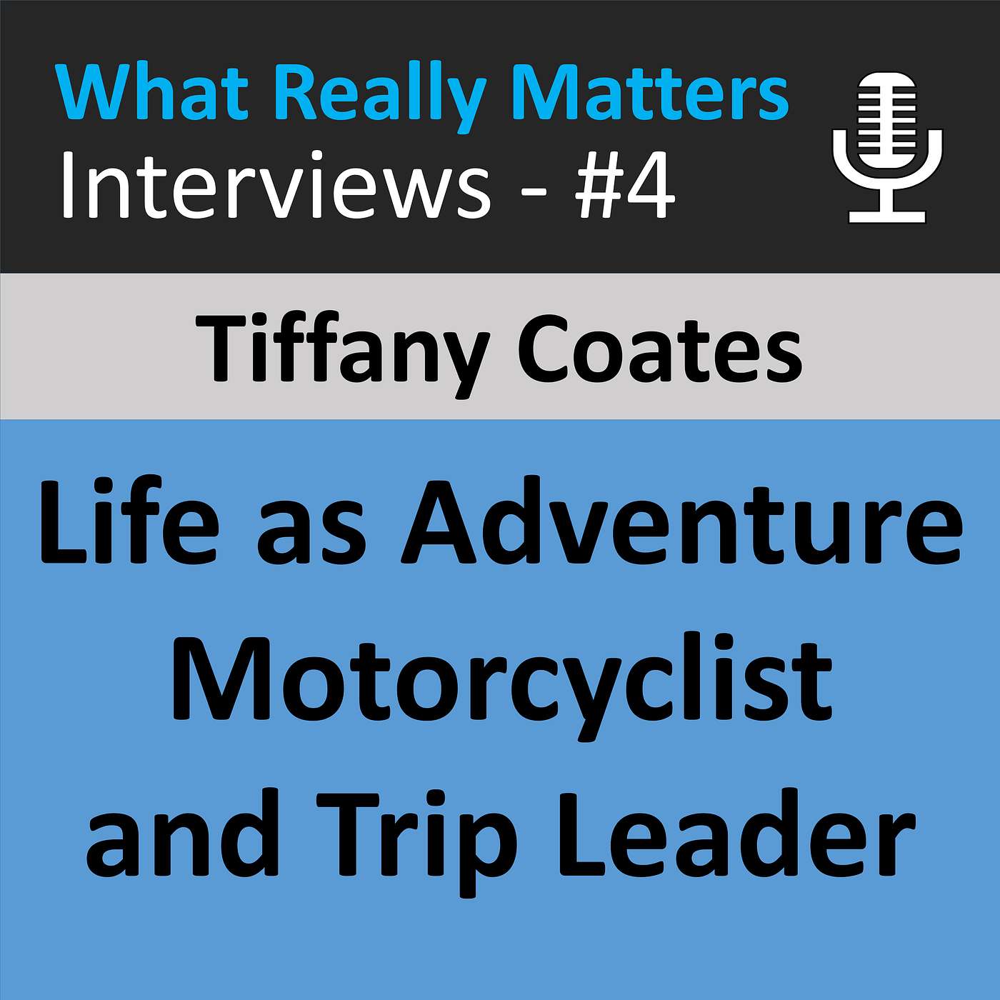 WRMI 004: Tiffany Coates: Interview with Trip Leader and Motorcycle Adventure Rider Tiffany Coates WRMI 004: Tiffany Coates: Interview with Trip Leader and Motorcycle Adventure Rider Tiffany Coates