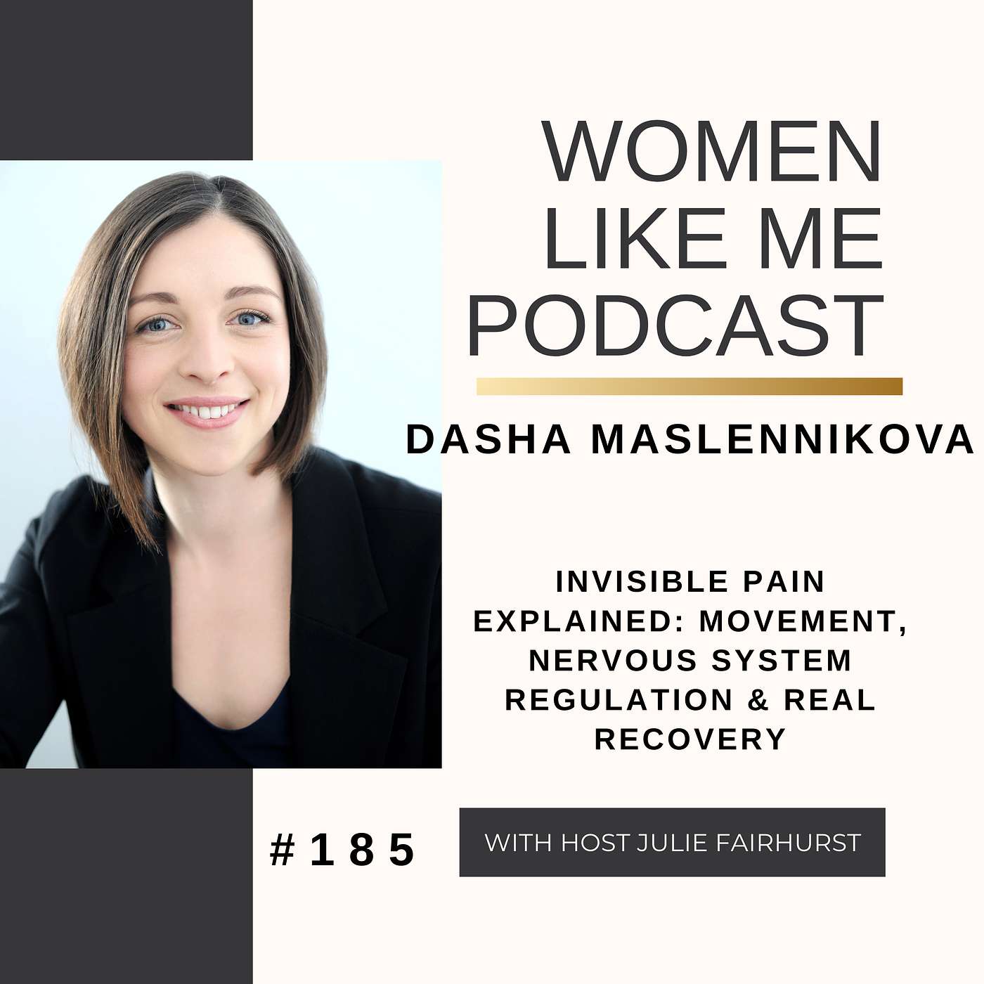 Invisible Pain Explained: Movement, Nervous System Regulation & Real Recovery | Dasha Maslennikova episode artwork