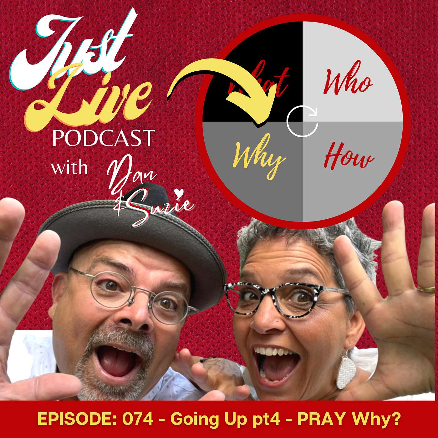 Just Live Podcast 74 - Going Up? Part 4 - Why do you PRAY?