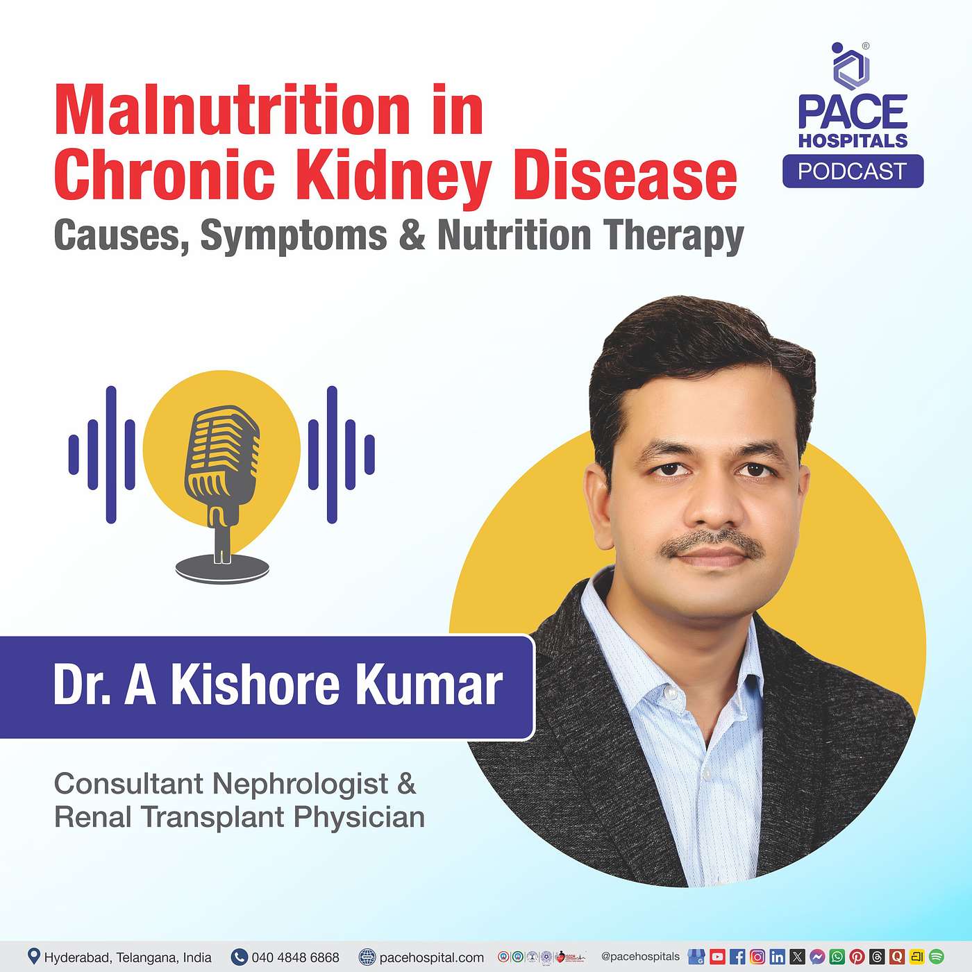 Malnutrition in Chronic Kidney Disease: Causes, Symptoms & Nutrition Therapy episode artwork