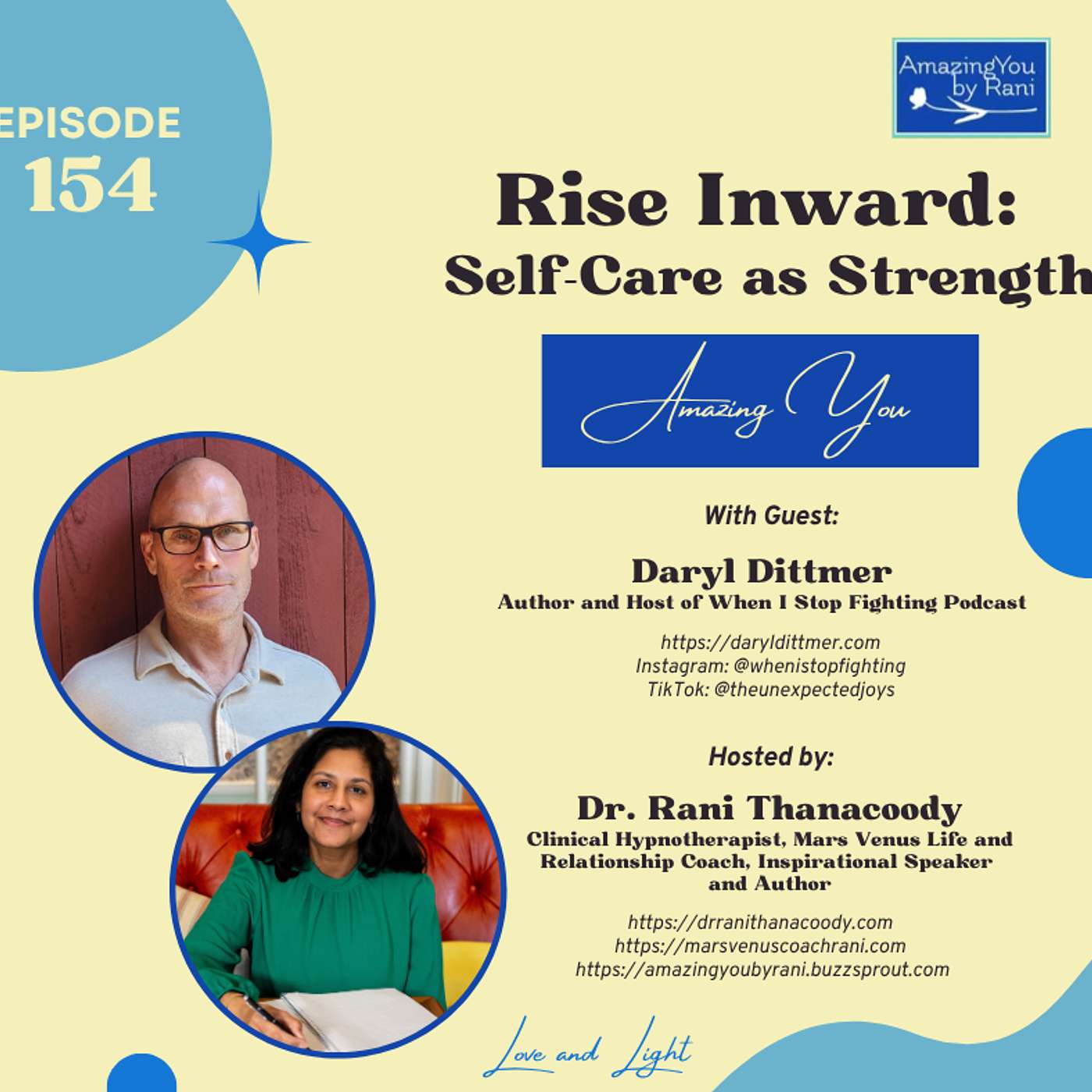 AmazingYou Podcast with Dr Rani Thanacoody