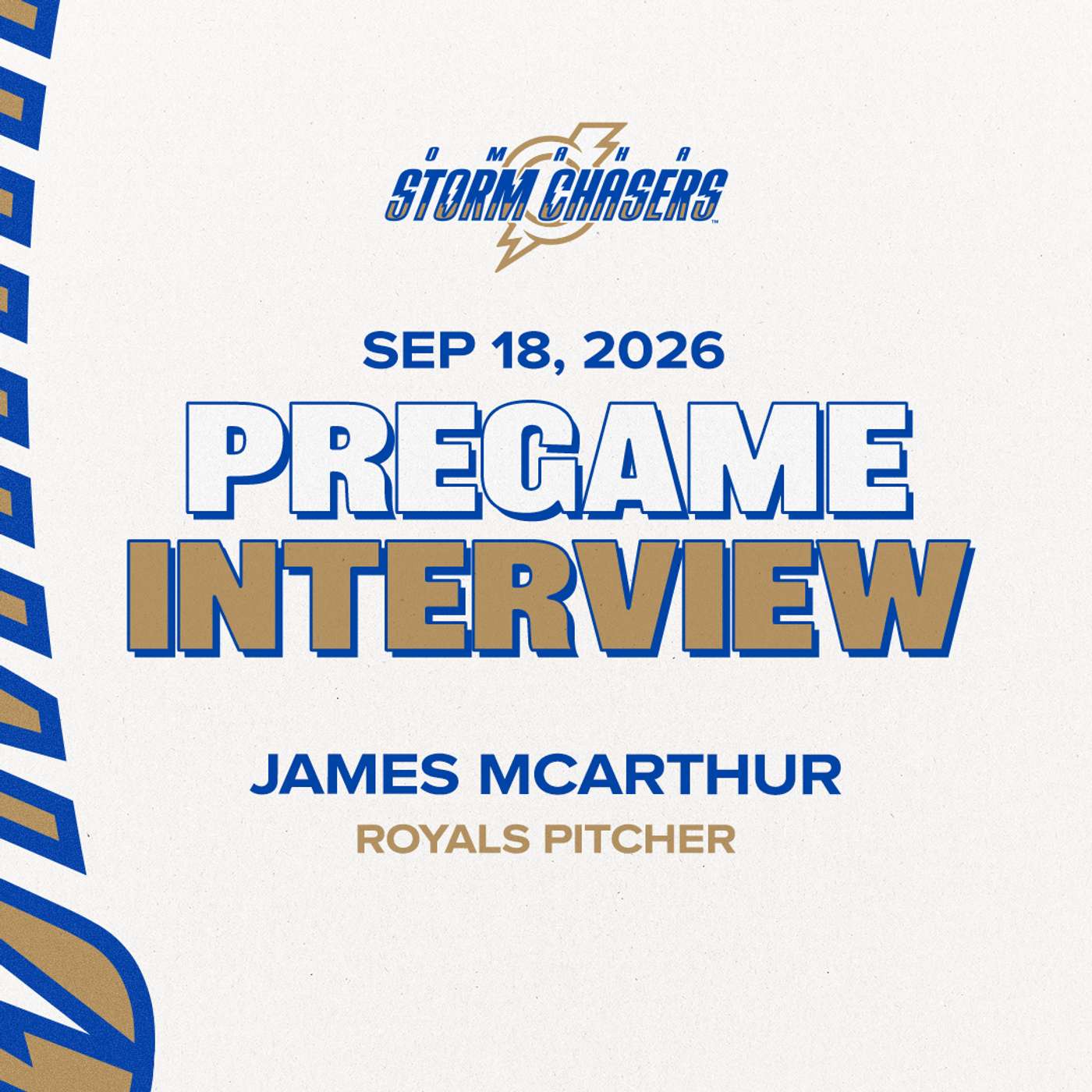 Pregame Interview: James McArthur | September 18, 2026 episode artwork