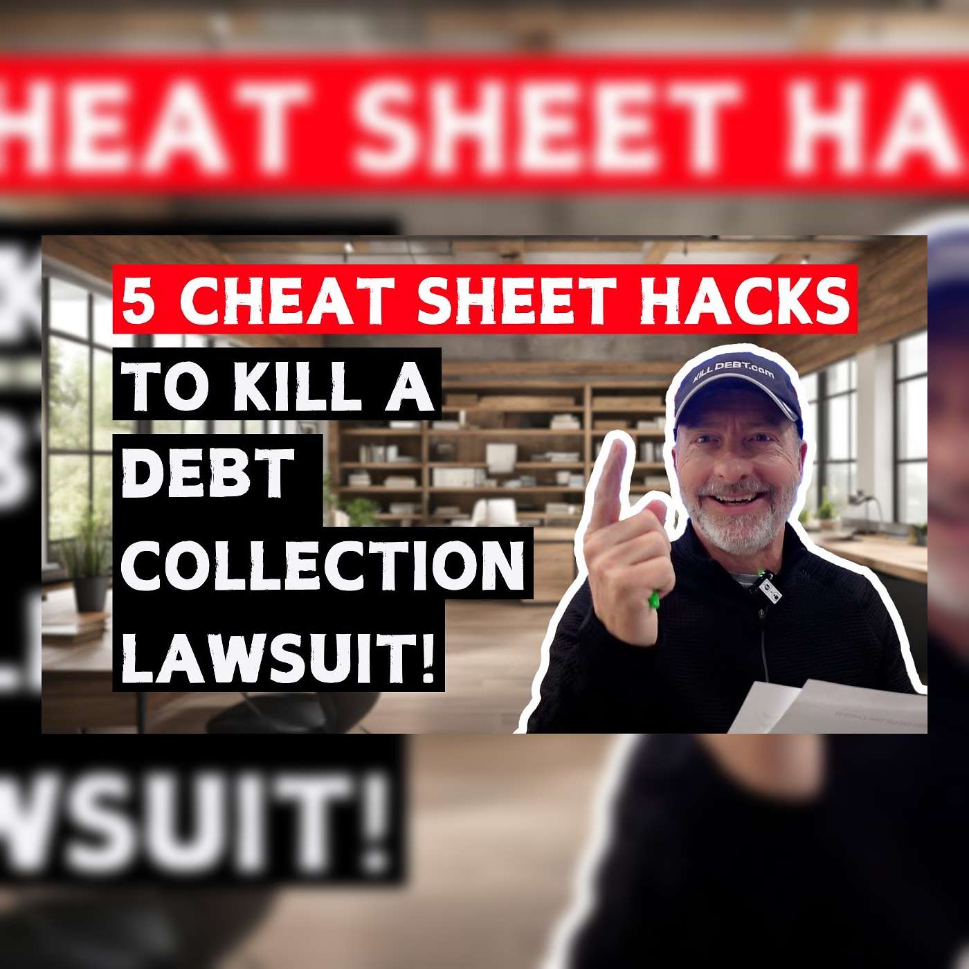 5 Cheat Sheet Hacks to Kill a Debt Collection Lawsuit!