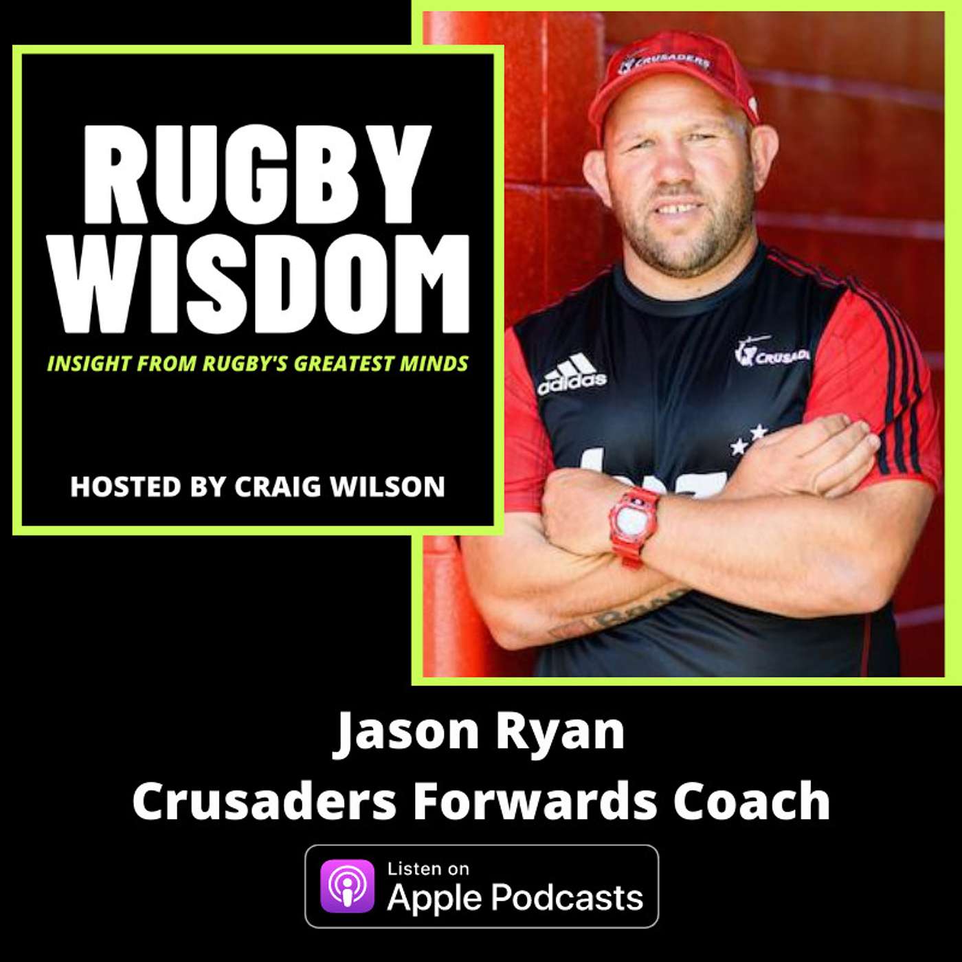 #18: Jason Ryan, Crusaders Forwards Coach