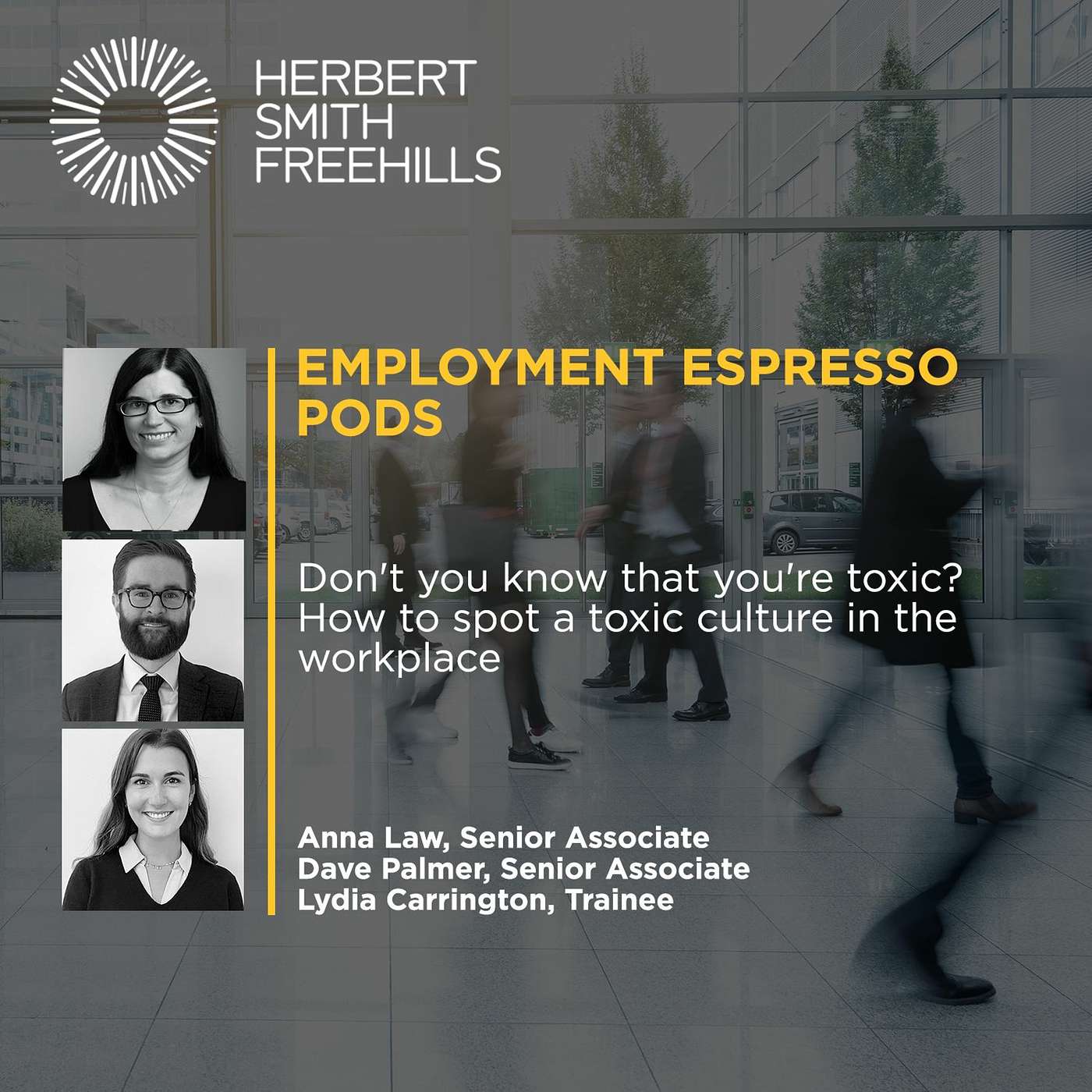 Employment Espresso Pods: Don't you know that you're toxic? episode artwork