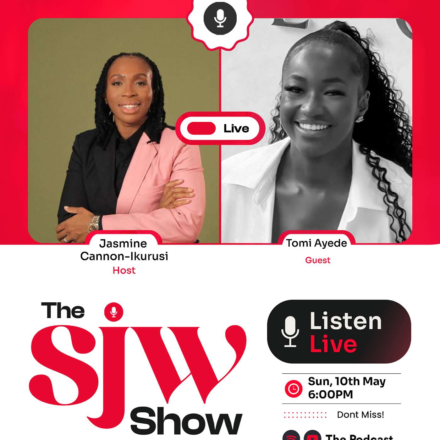 The SJW Podcast Episode 22 with Tomi Ayede