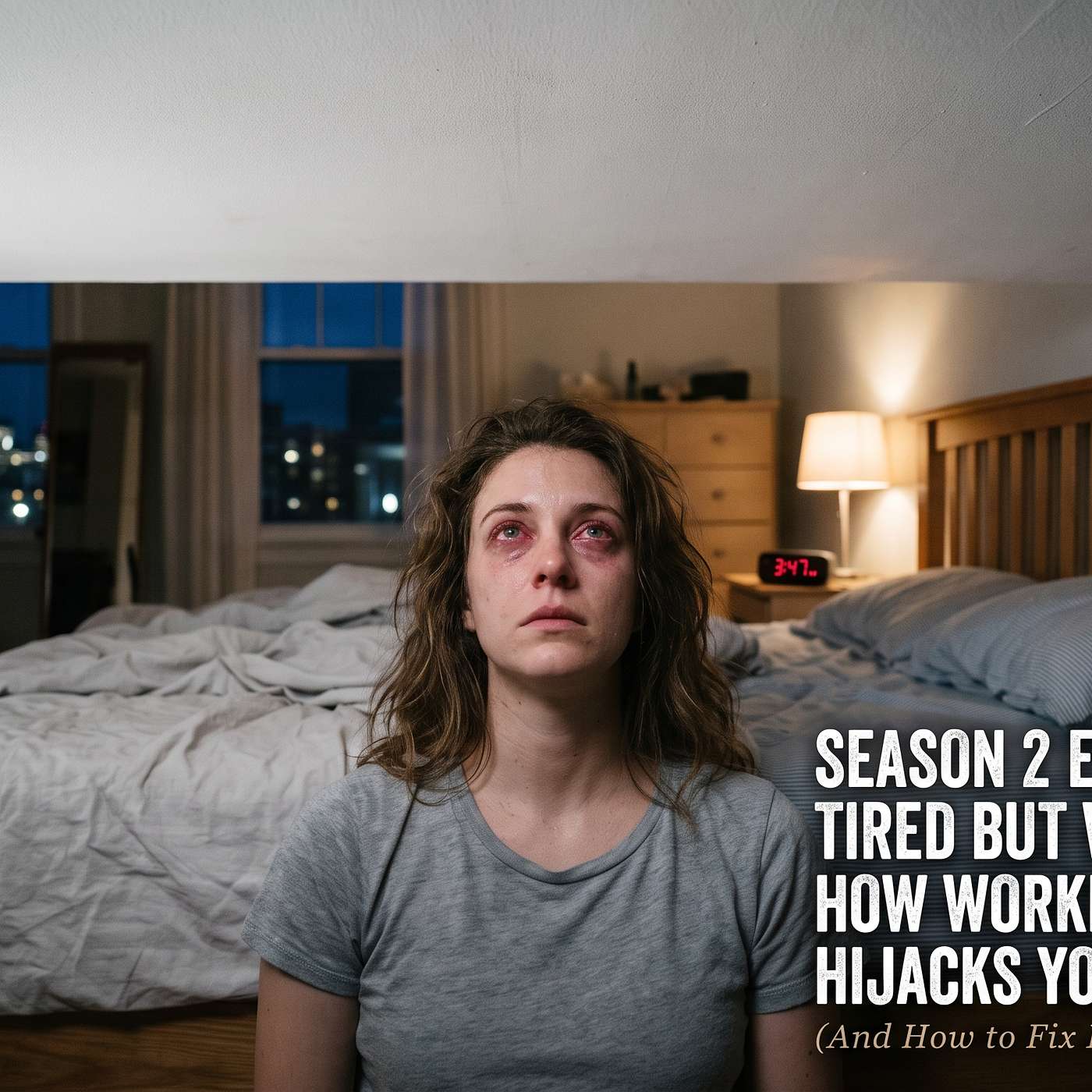 Tired But Wired? How Workplace Burnout Hijacks Your Deep Sleep (And How to Fix It) — LIFE Podcast with Dr. C