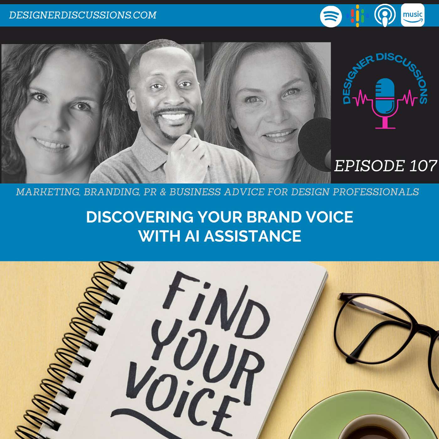 Designer Discussions : Remodeling Business Marketing - Discovering Your Brand Voice with AI Assistance