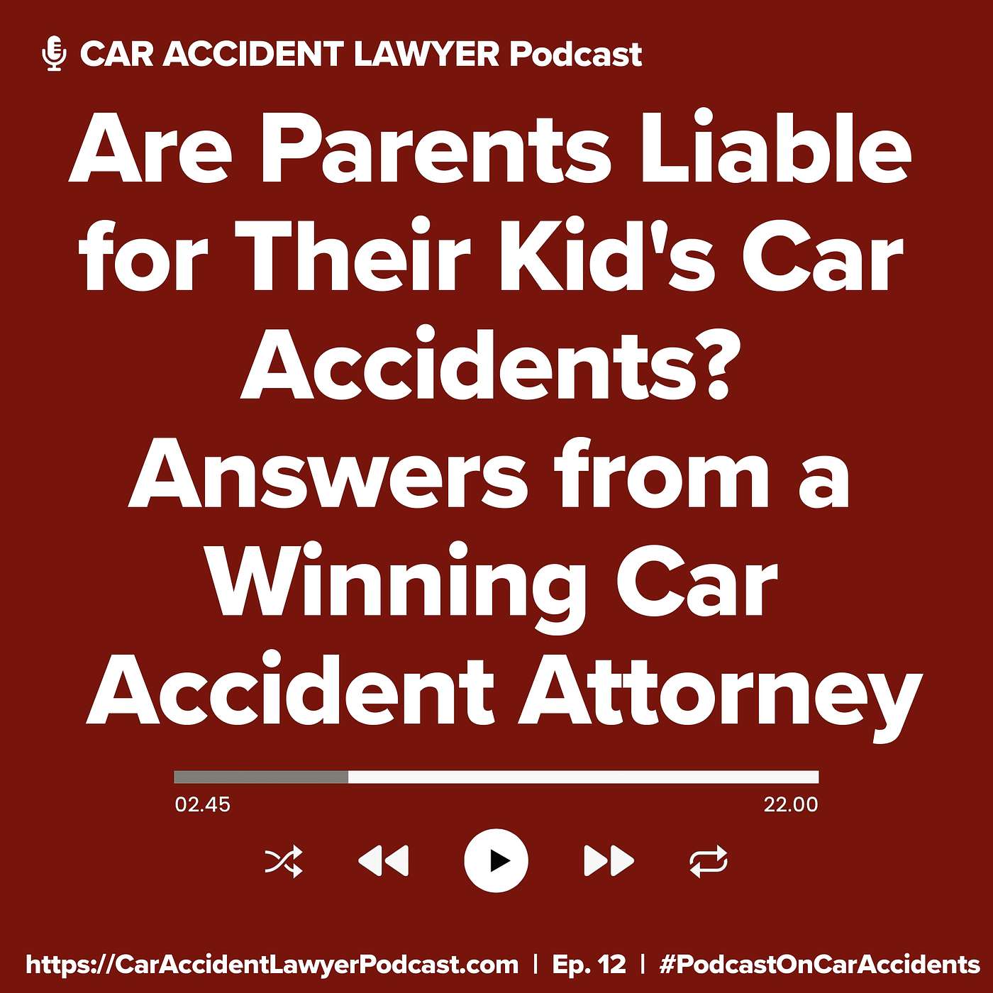 Are Parents Liable for Their Kid's Car Accidents? Answers from a Winning Car Accident Attorney