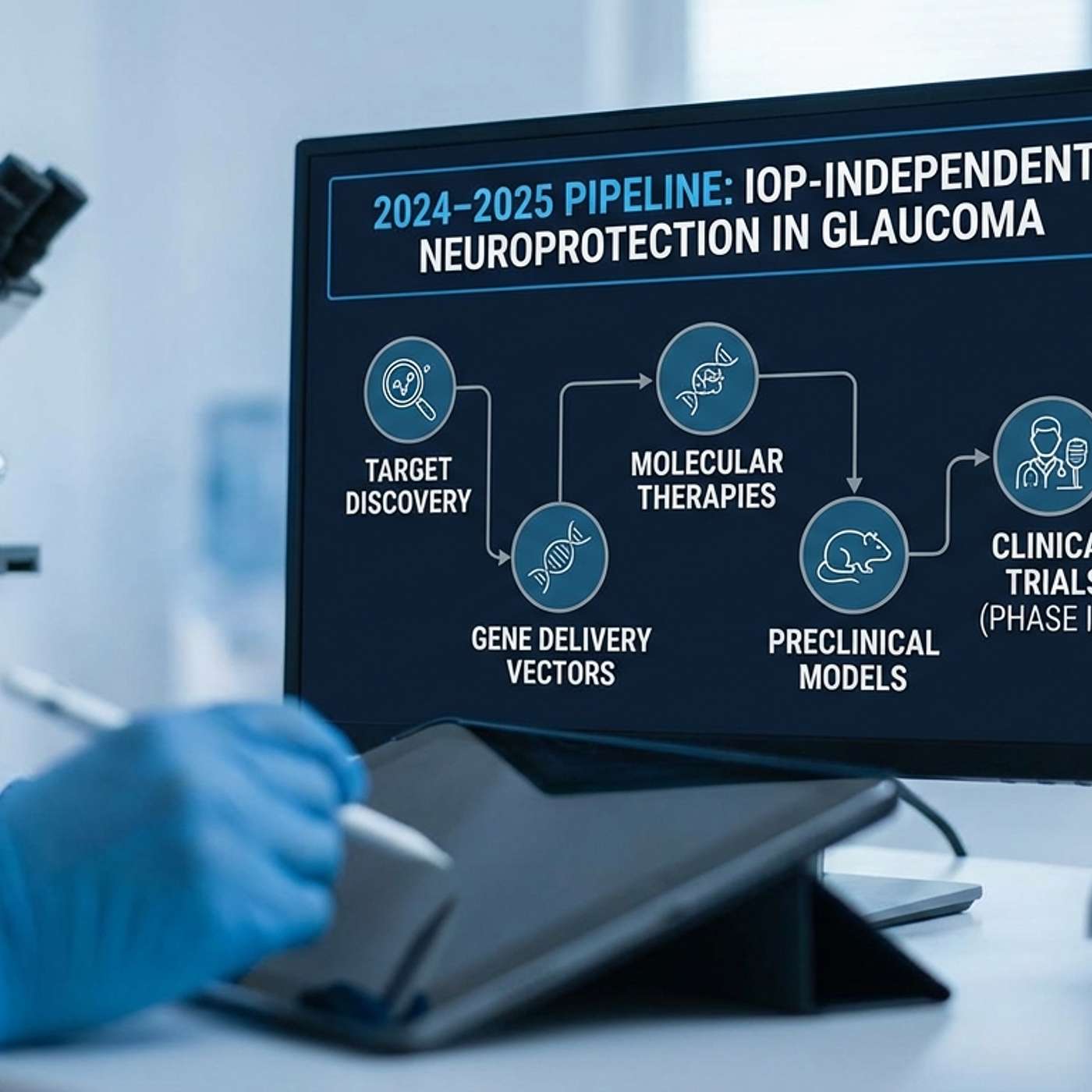 The 2024–2025 Pipeline for IOP-Independent Neuroprotection in Glaucoma episode artwork
