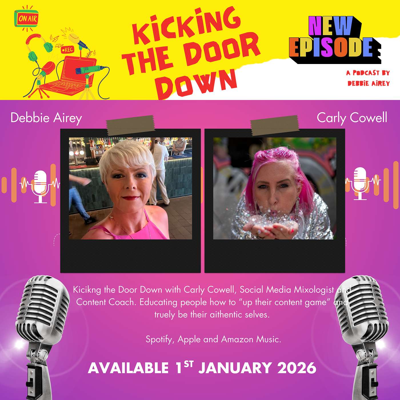 Kicking the Door Down with Carly Cowell, Social Media Mixologist