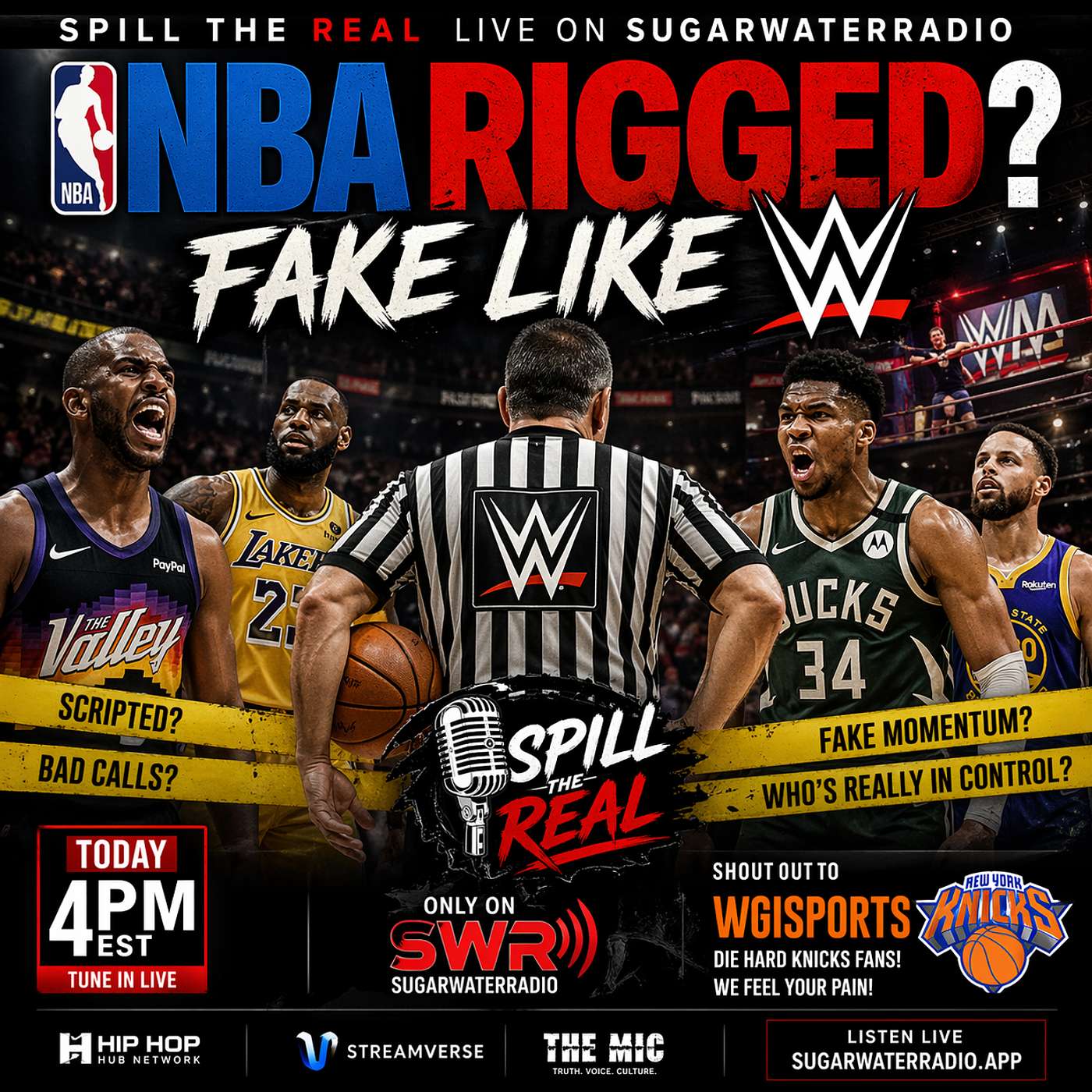 🚨🏀 IS THE NBA TURNING INTO WWE?! 🤯🔥