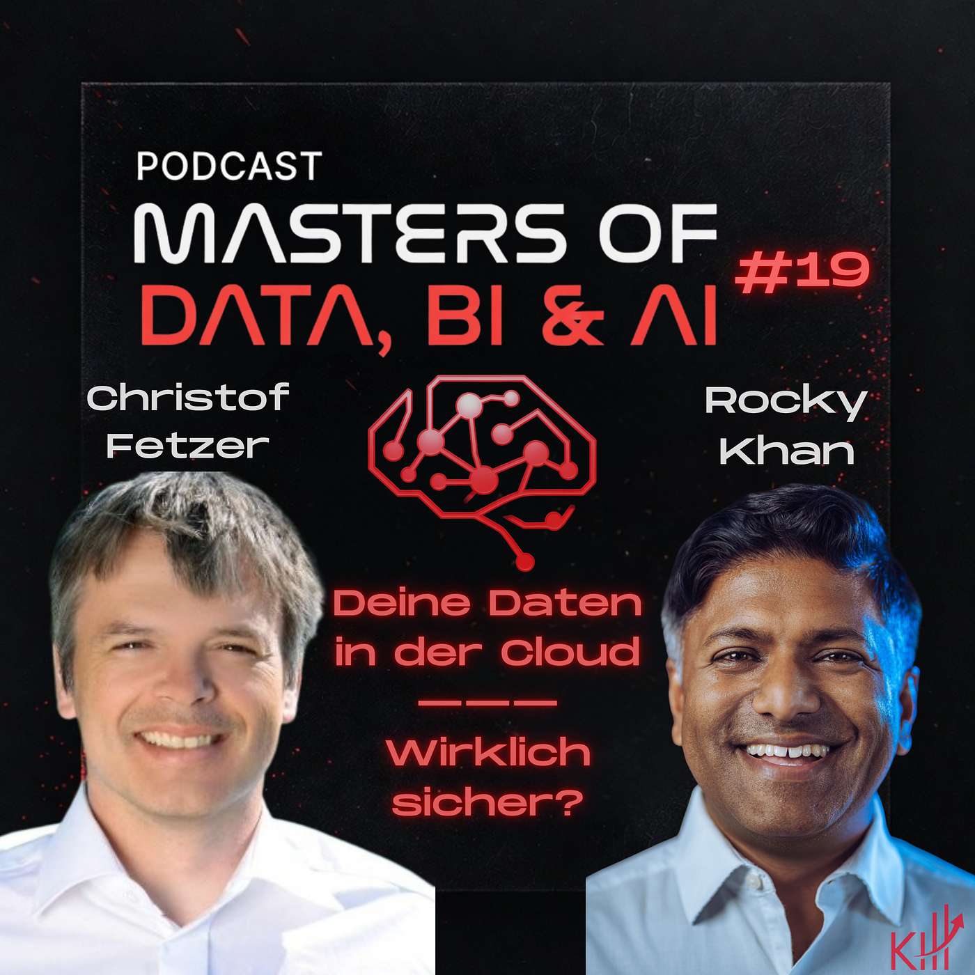Deine Daten in der Cloud — wirklich sicher? | Christof Fetzer & Rocky Khan - #19 episode artwork