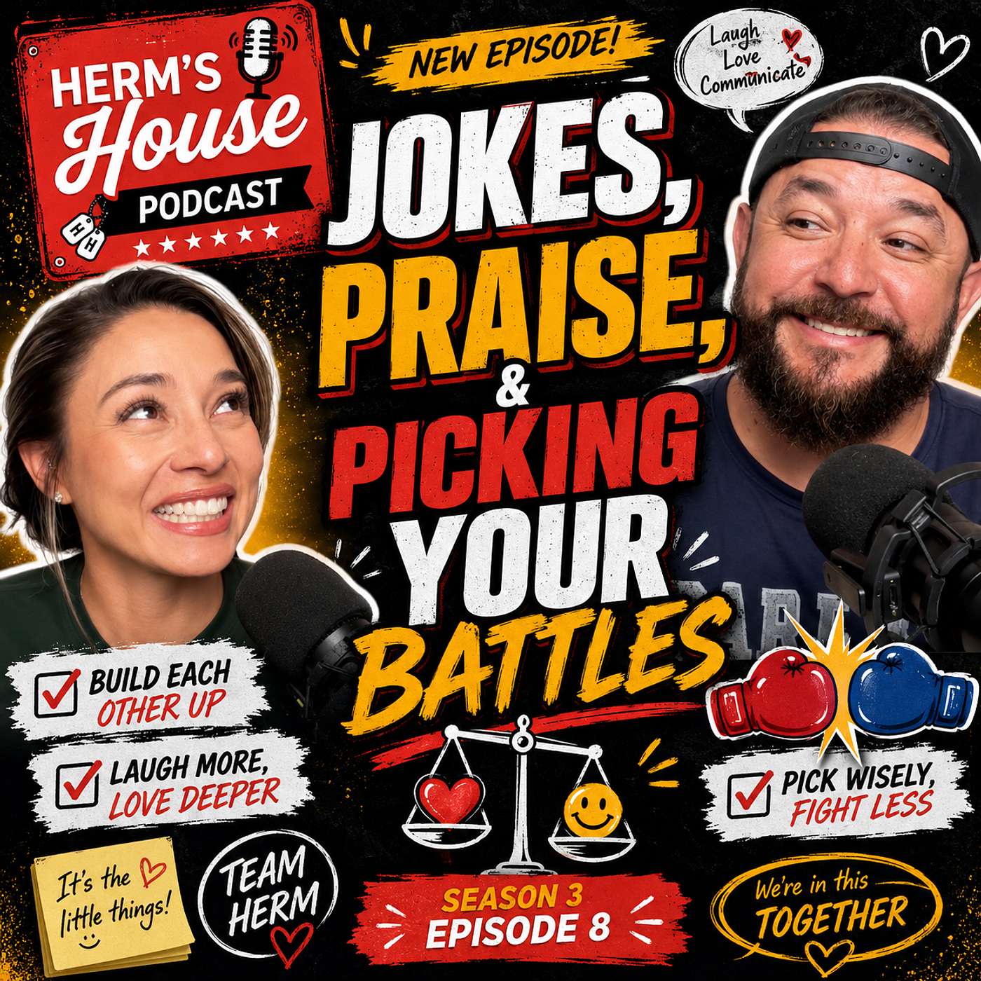 Herm's House Podcast - Jokes, Praise, & Picking Your Battles episode artwork