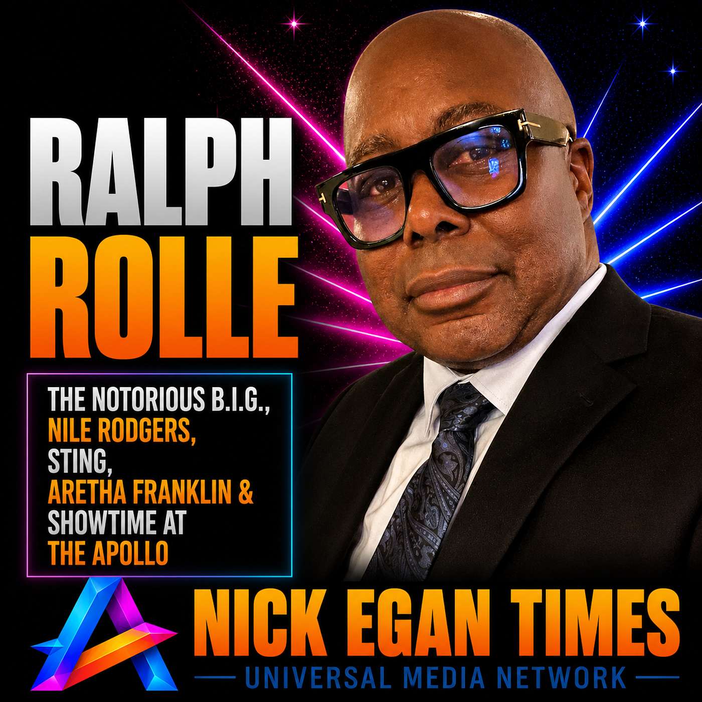 Ralph Rolle The Notorious B.I.G., Nile Rodgers, Sting, Aretha Franklin & Showtime at the Apollo | Nick Egan Times episode artwork