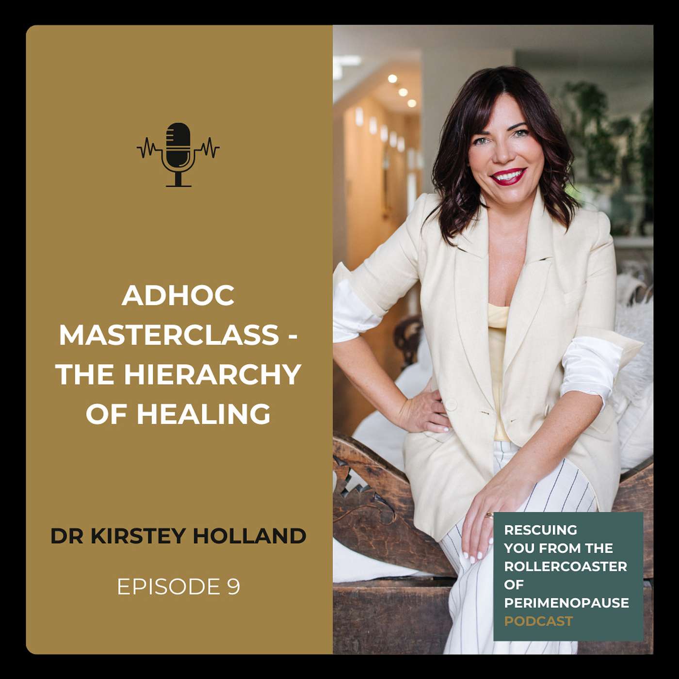 Troubles of perimenopause & the hierarchy of healing episode artwork